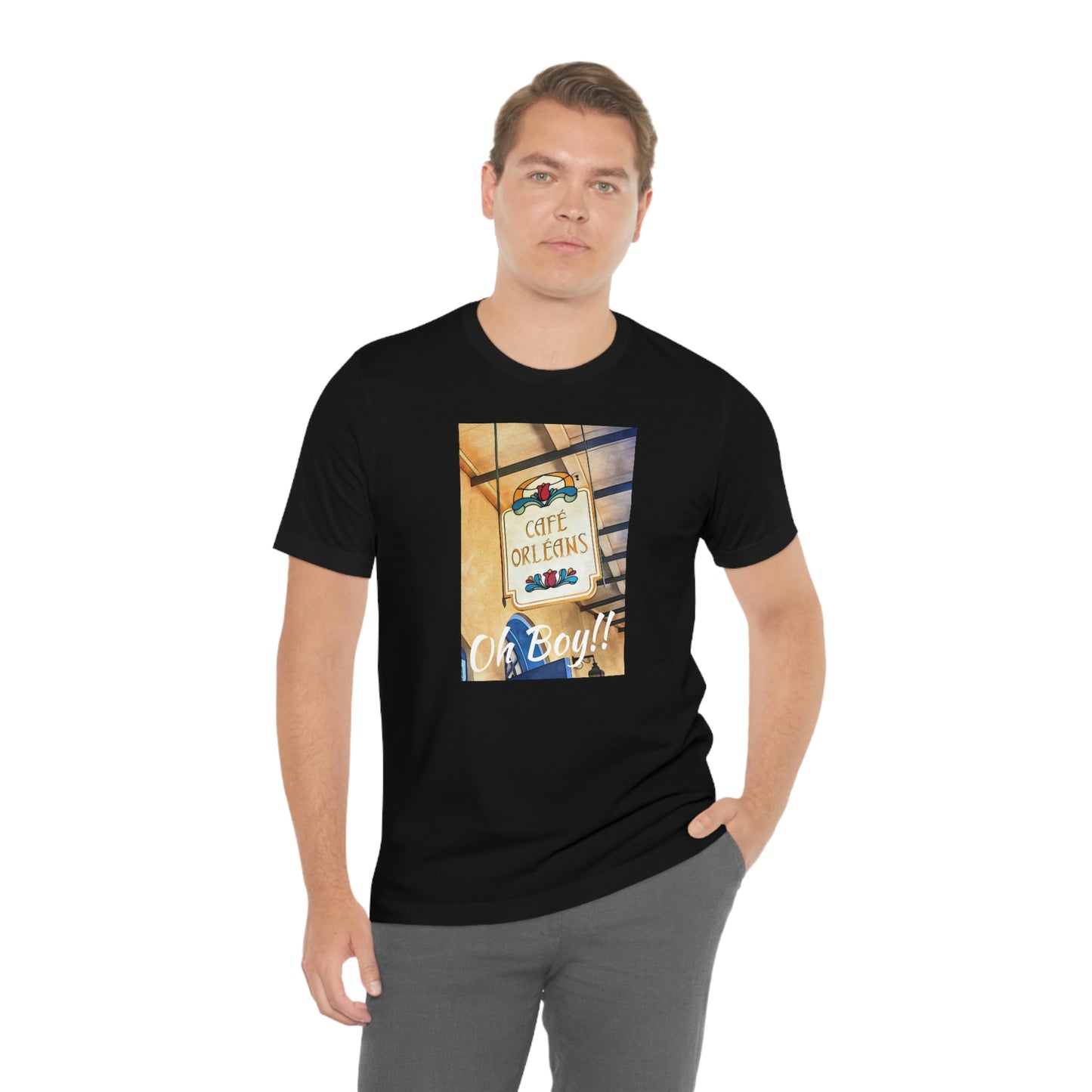 Unisex Jersey Short Sleeve Tee DISNEYLAND CAFE ORLEANS