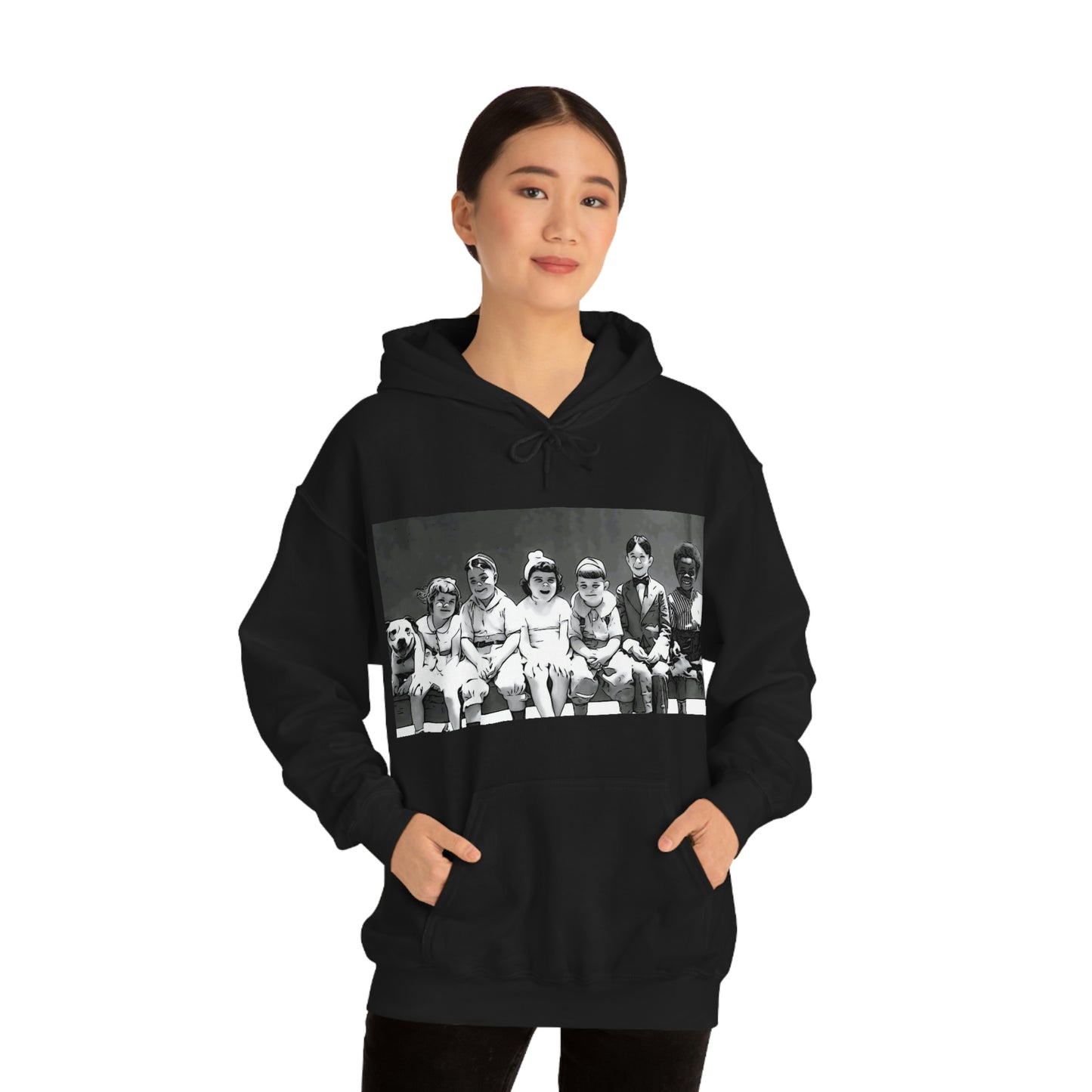 Unisex Heavy Blend™ Hooded Sweatshirt Little Rascals
