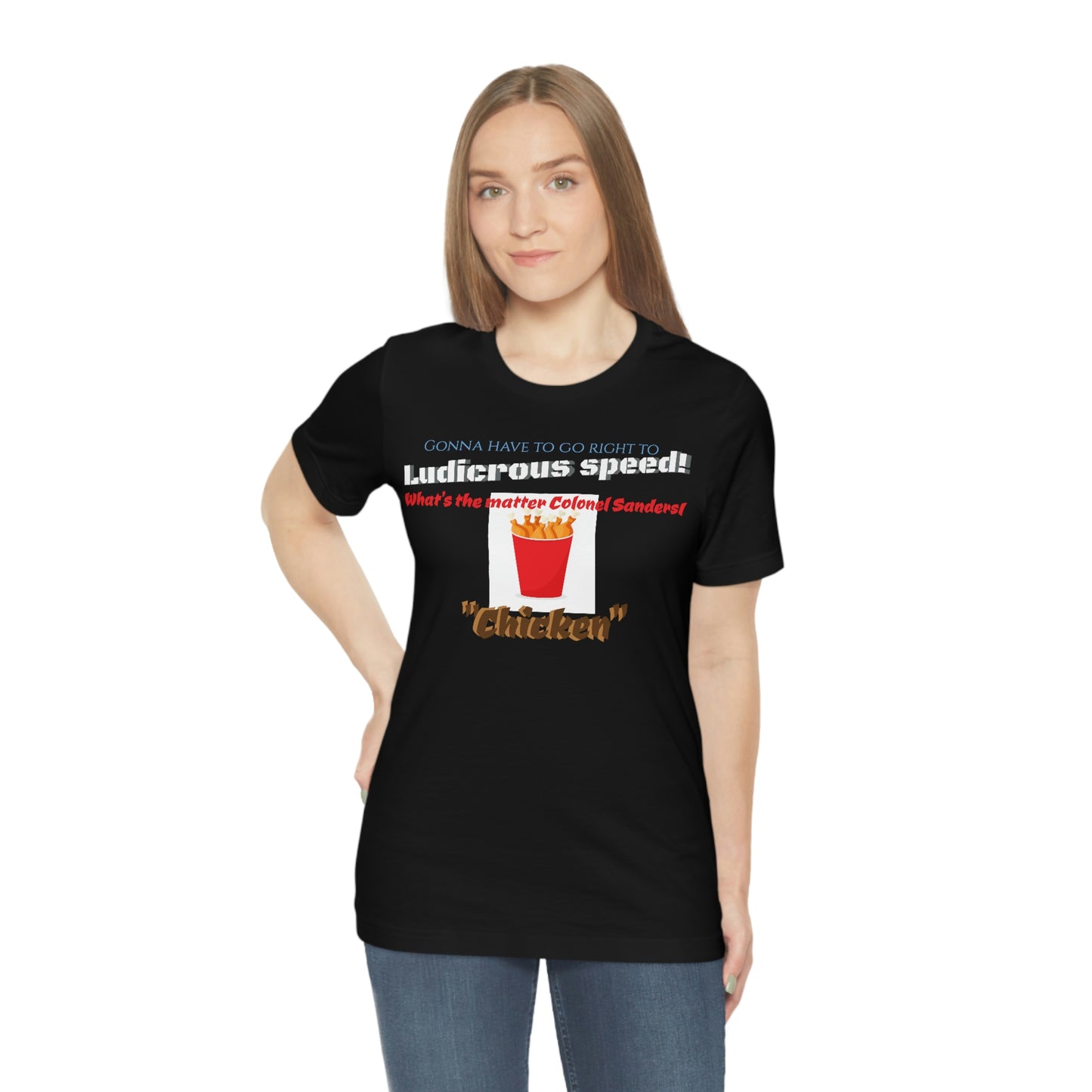 Unisex Jersey Short Sleeve Tee Spaceballs ~ludicrous speed~