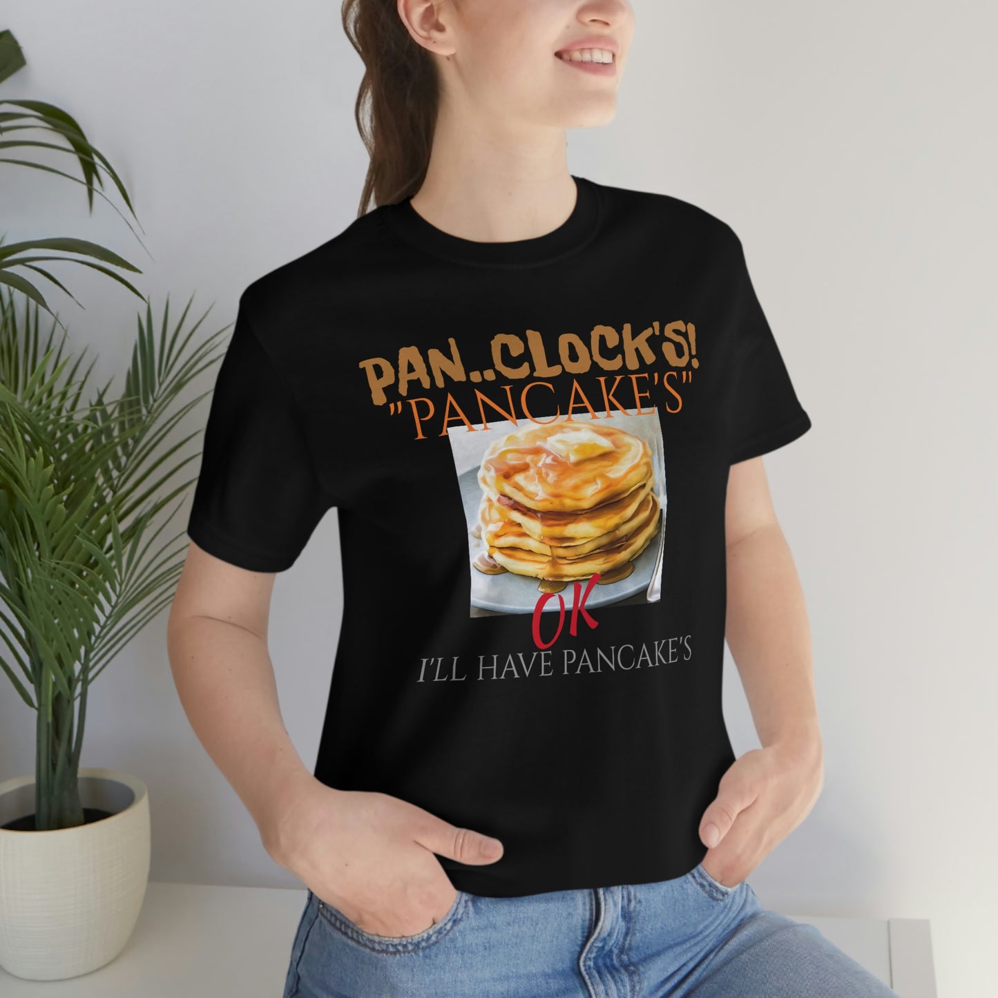 Unisex Jersey Short Sleeve Tee 50 FIRST DATES "pan.. Clocks!