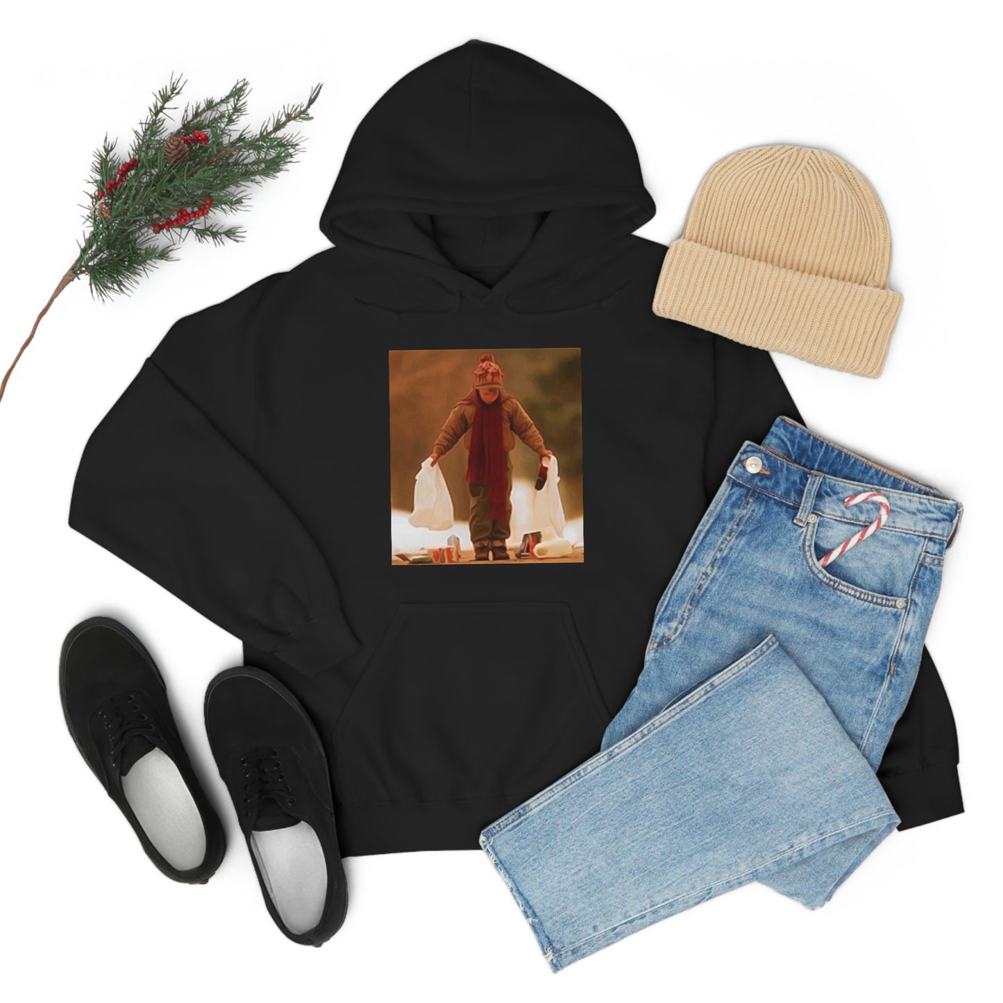 Unisex Heavy Blend™ Hooded Sweatshirt Home Alone ~ Kevin