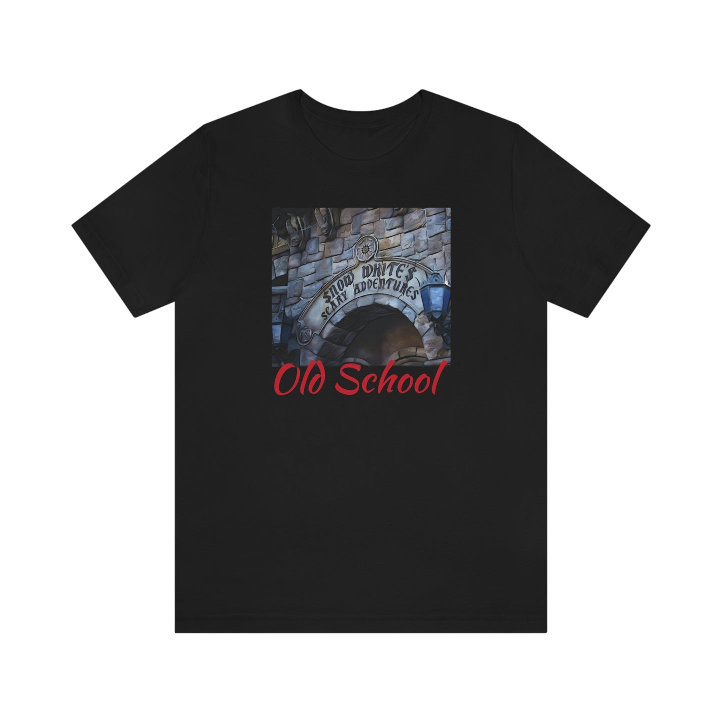 Unisex Jersey Short Sleeve Tee Disneyland SNOW WHITE'S SCARY Adventures Disneyland