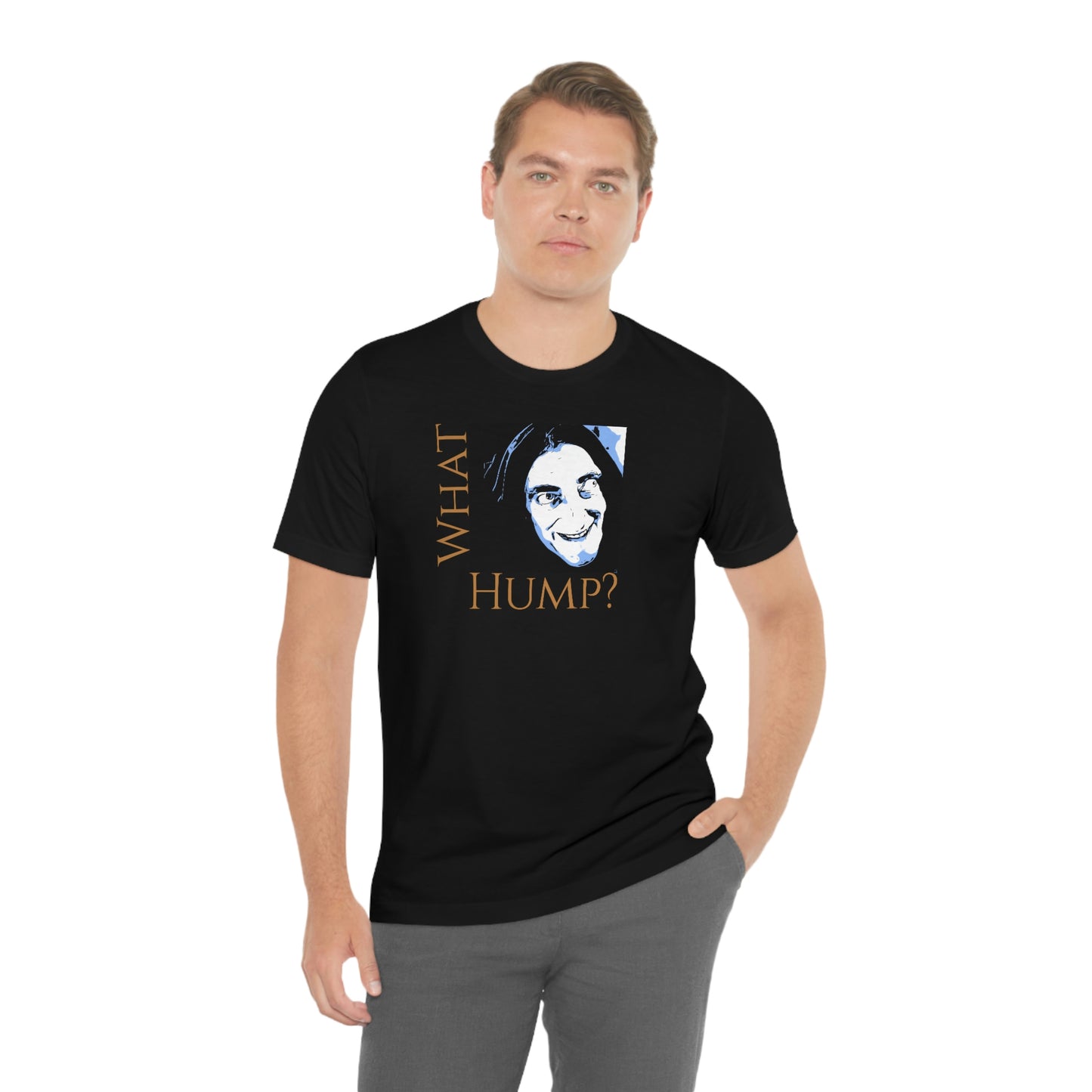 Unisex Jersey Short Sleeve Tee Young Frankenstein ~ What Hump? ~ Igor