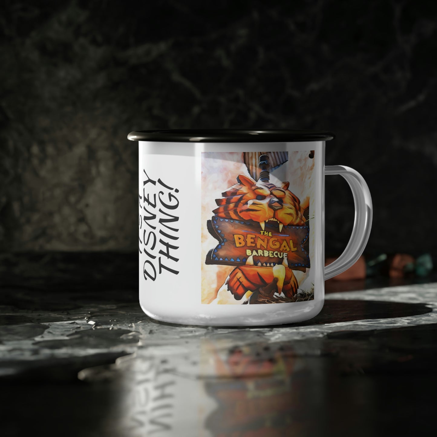 A Enamel Camp Cup Disneyland ~Bangle BBQ~ It's A Disney Thing!