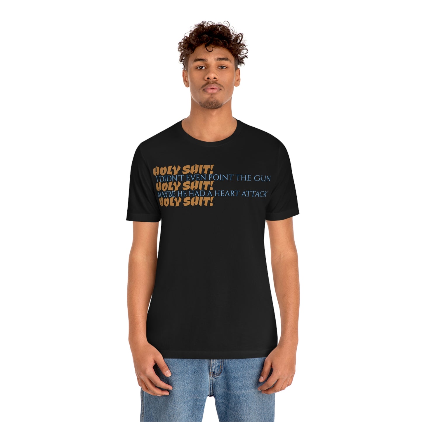 Unisex Jersey Short Sleeve Tee Animal House - " holy"