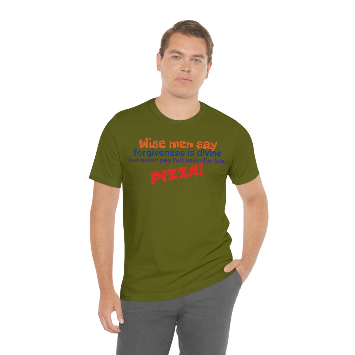 Unisex Jersey Short Sleeve Tee TMNT~Wise Men Say~