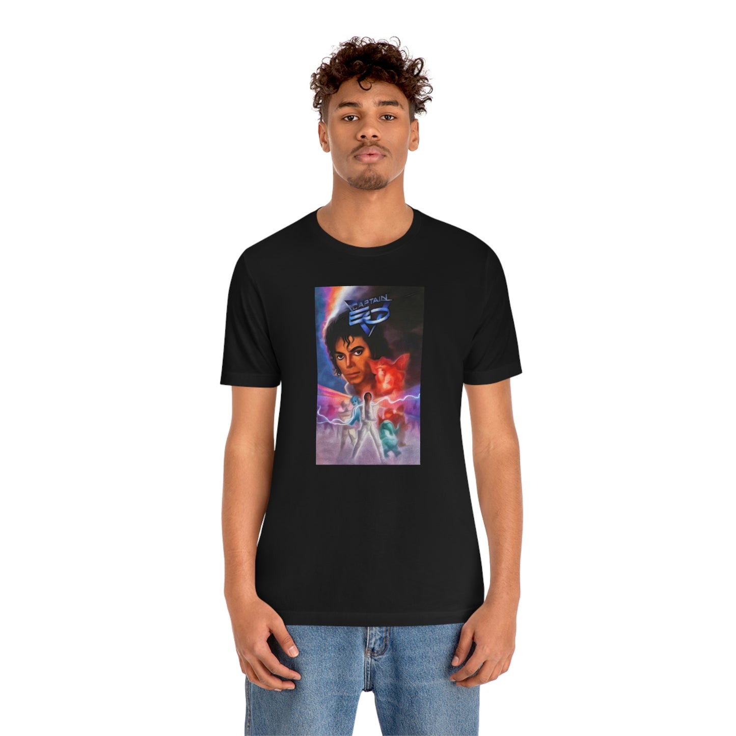 Unisex Jersey Short Sleeve Tee CAPTAIN EO