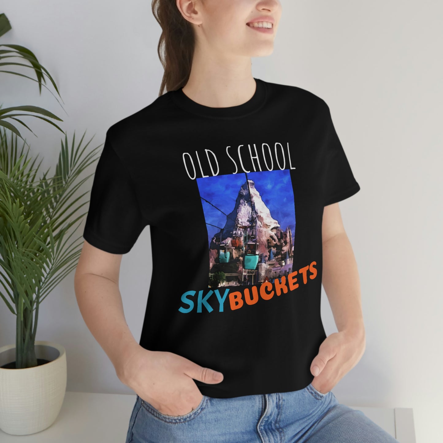 Unisex Jersey Short Sleeve Tee Disneyland SKY BUCKETS