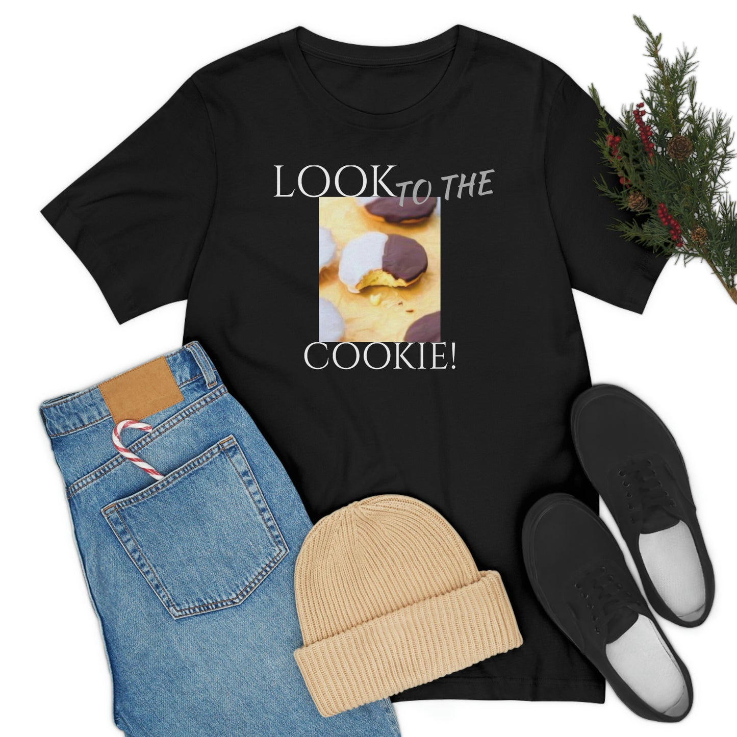 Unisex Jersey Short Sleeve Tee SEINFELD "LOOK TO The Cookie!"