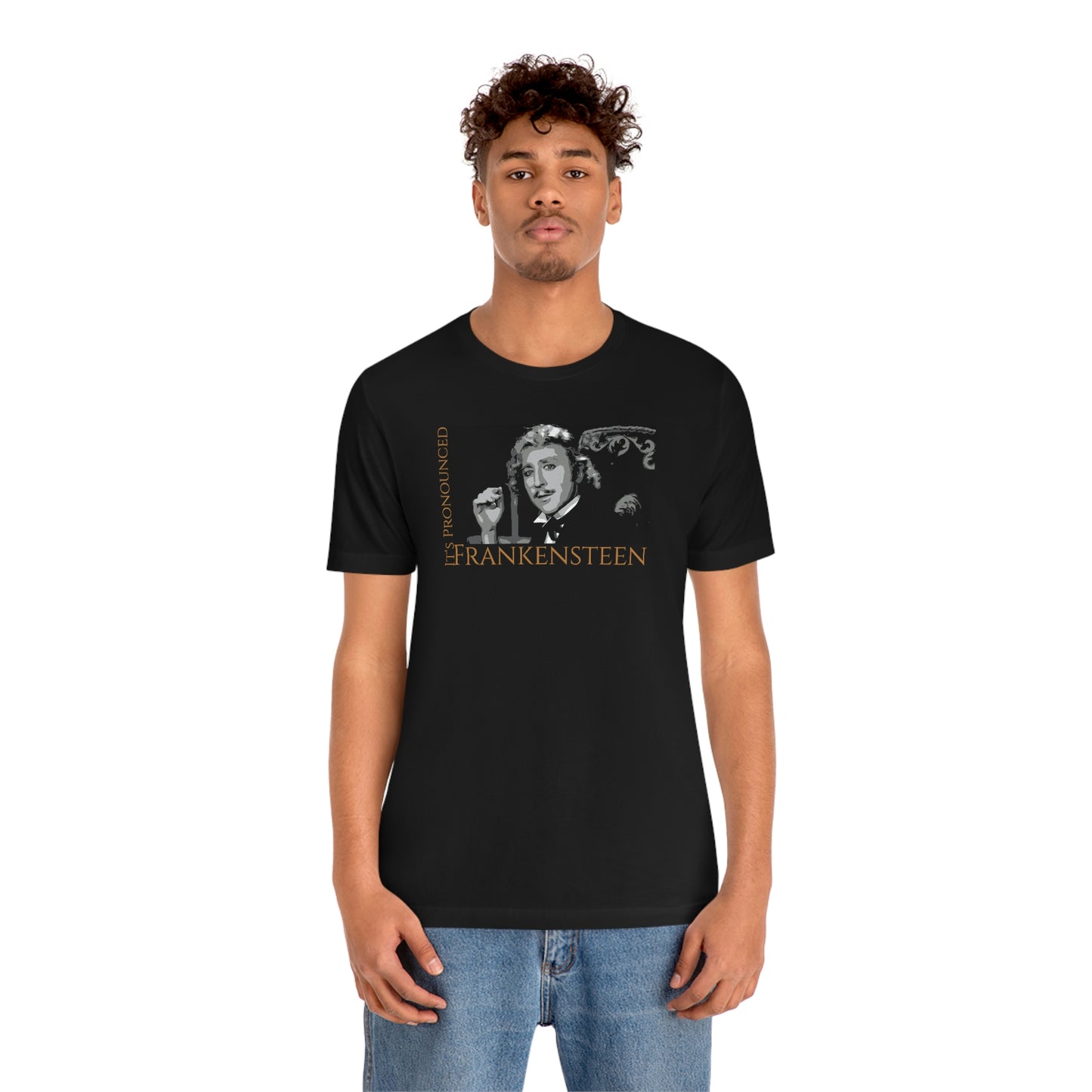 Unisex Jersey Short Sleeve Tee Young Frankenstein ~ It's Pronounced Frankensteen