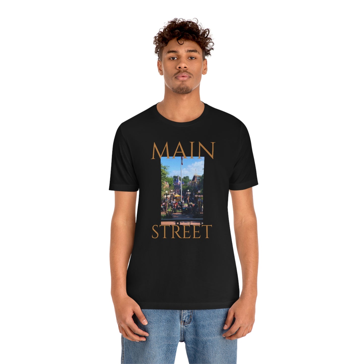 Unisex Jersey Short Sleeve Tee DISNEYLAND'S MAIN STREET