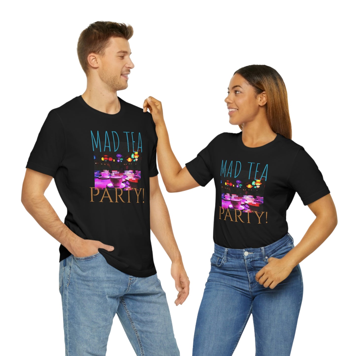 Unisex Jersey Short Sleeve Tee TEA CUPS