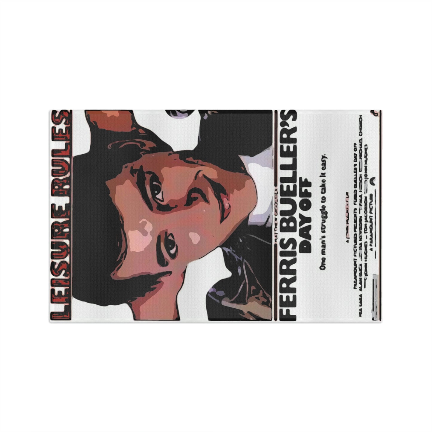 Soft Tea Towel Ferris Bueller's Movie ~ Poster
