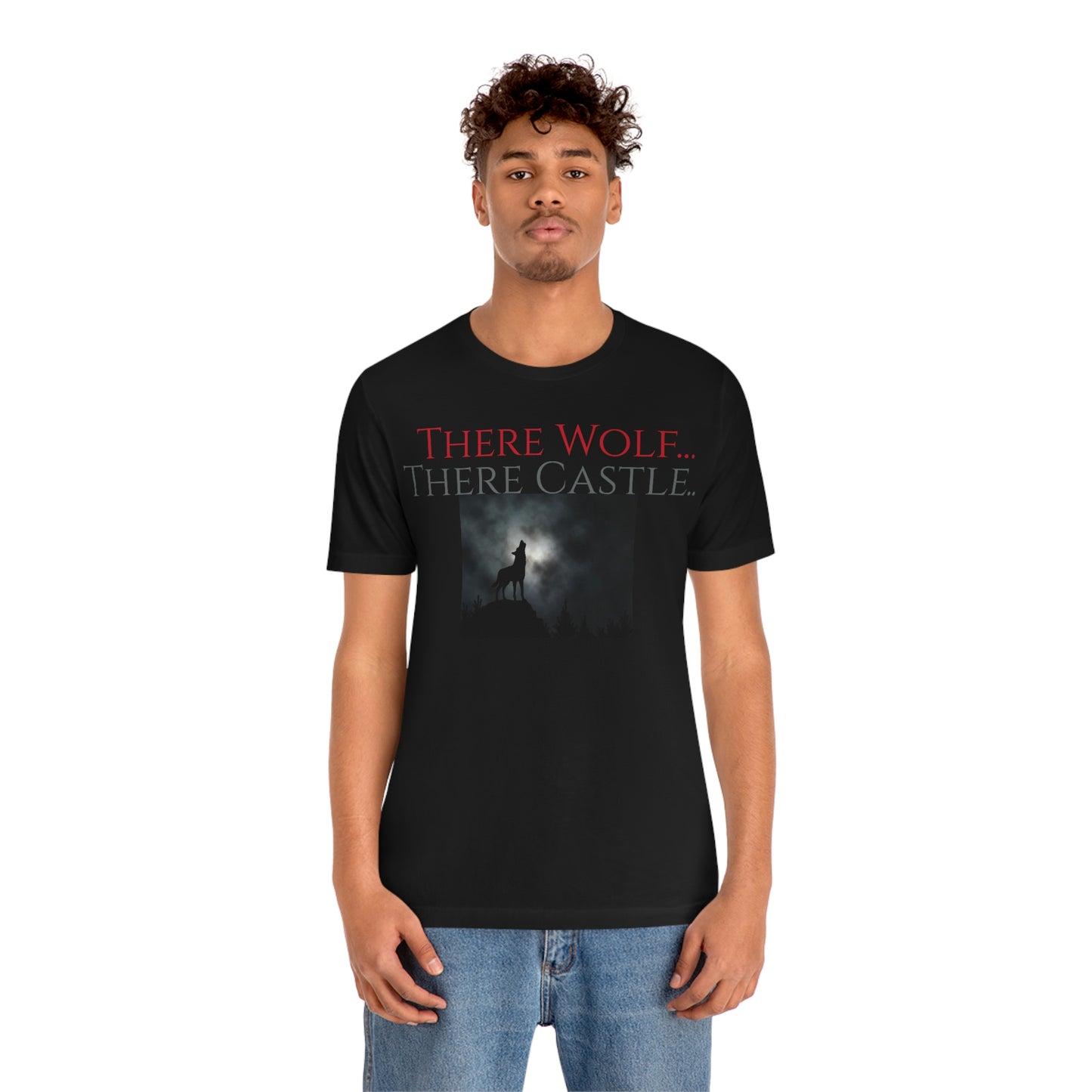 Unisex Jersey Short Sleeve Tee THERE WOLF