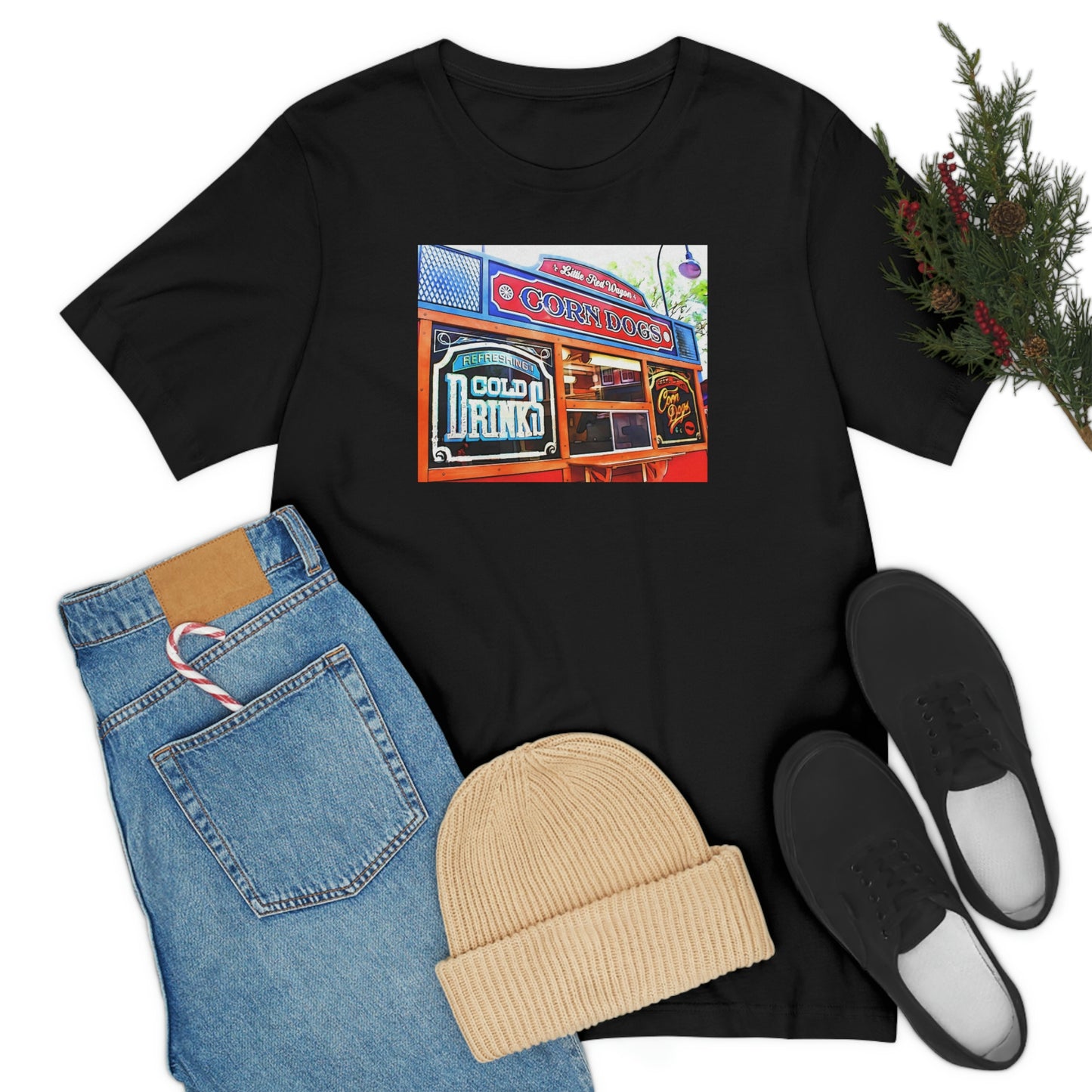Unisex Jersey Short Sleeve Tee CORN DOGS