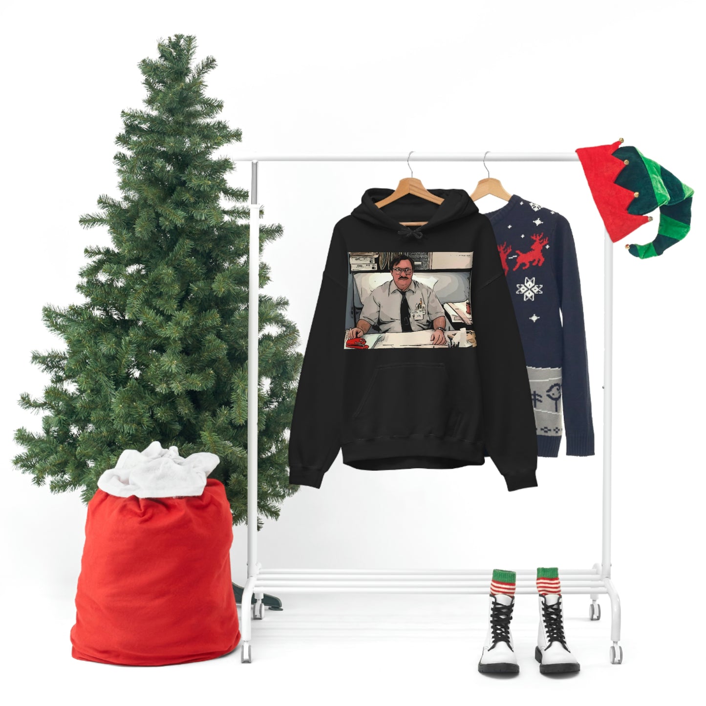 Unisex Heavy Blend™ Hooded Sweatshirt Office space ~ Milton
