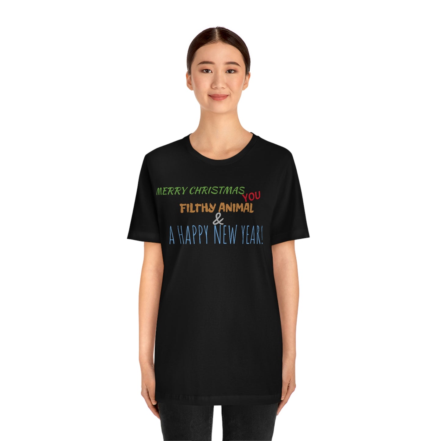 Unisex Jersey Short Sleeve Tee Home Alone - You Filthy Animal