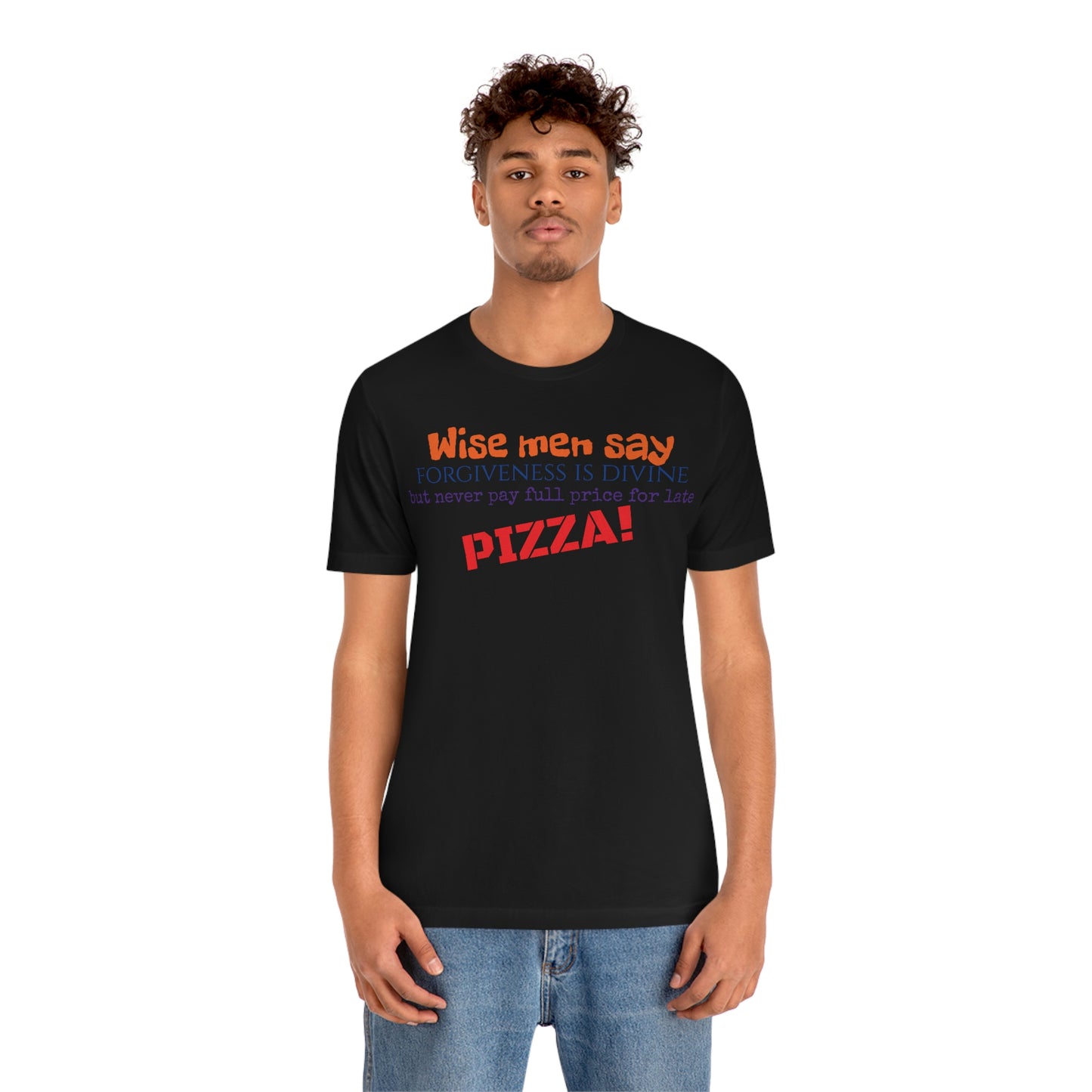 Unisex Jersey Short Sleeve Tee TMNT~Wise Men Say~