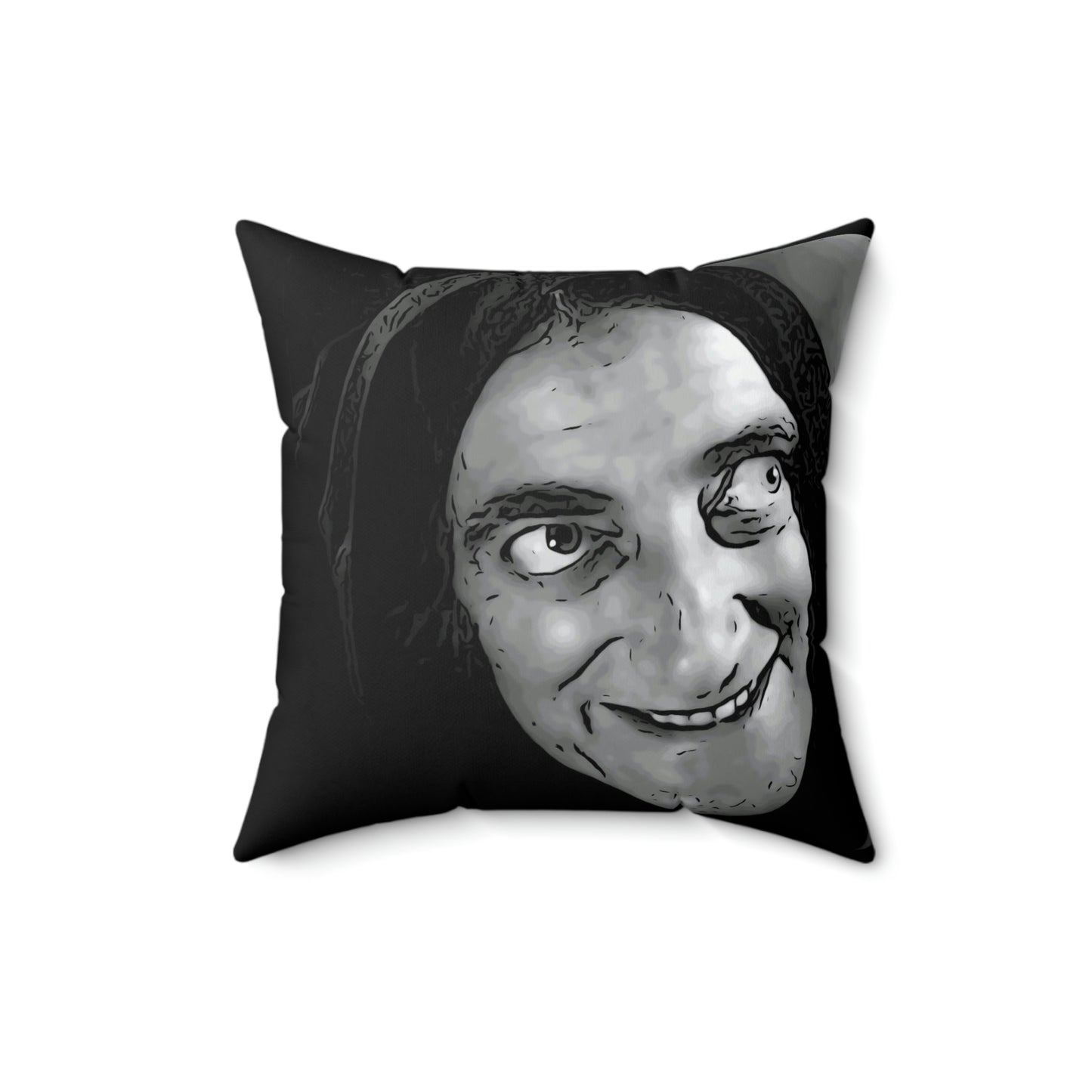 Spun Polyester Square Pillow ~Young Frankenstein ~ Igor~