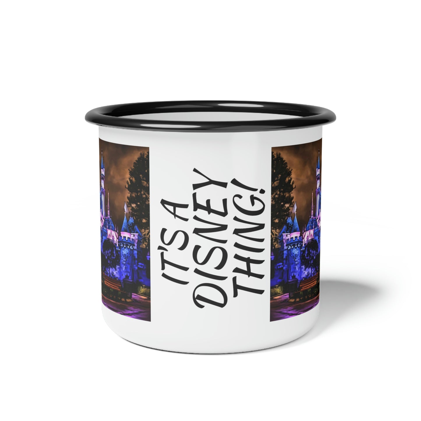 A Enamel Camp Cup Disneyland ~Sleeping Beauty Castle~ It's A Disney Thing!