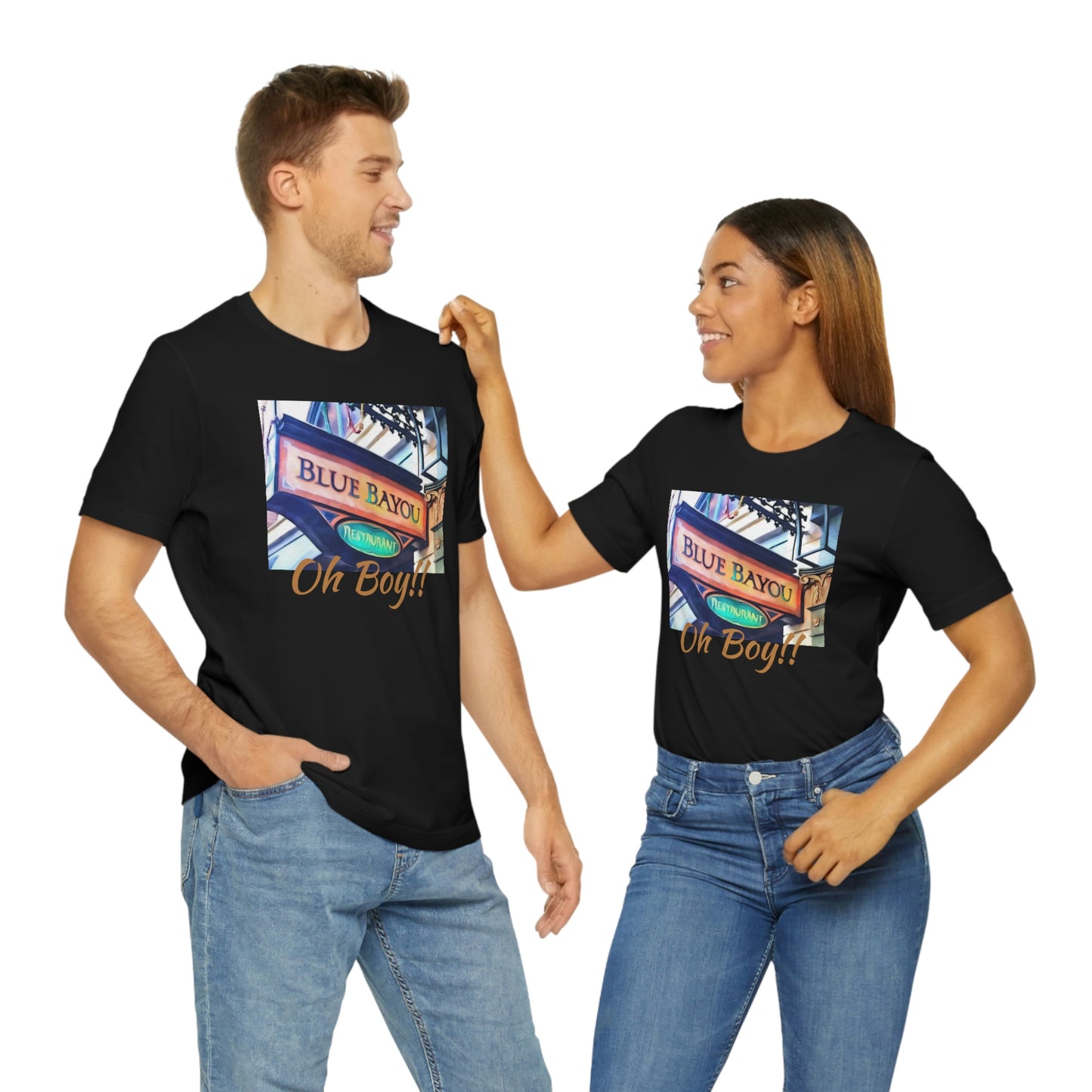 Unisex Jersey Short Sleeve Tee DISNEYLAND BLUE BAYOU