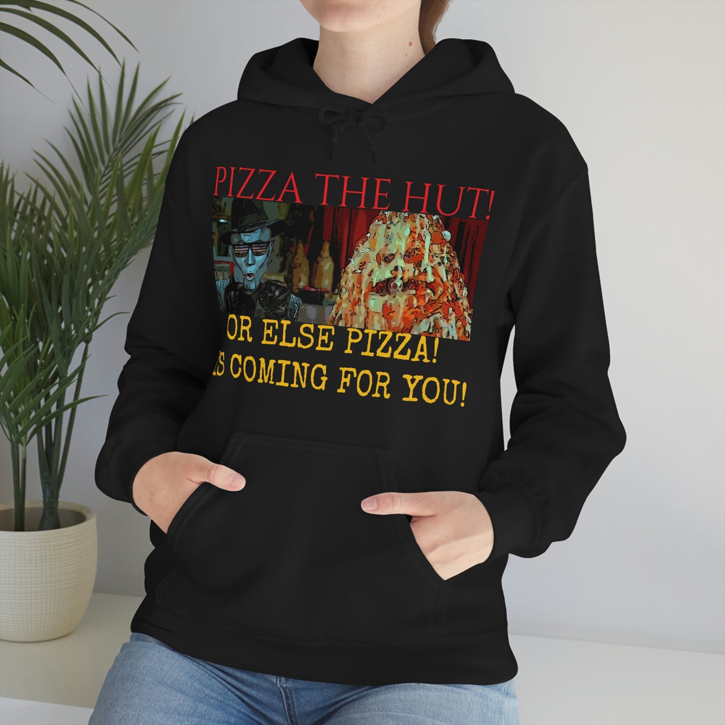 Unisex Heavy Blend™ Hooded Sweatshirt Spaceballs ~ Pizza the Hut!