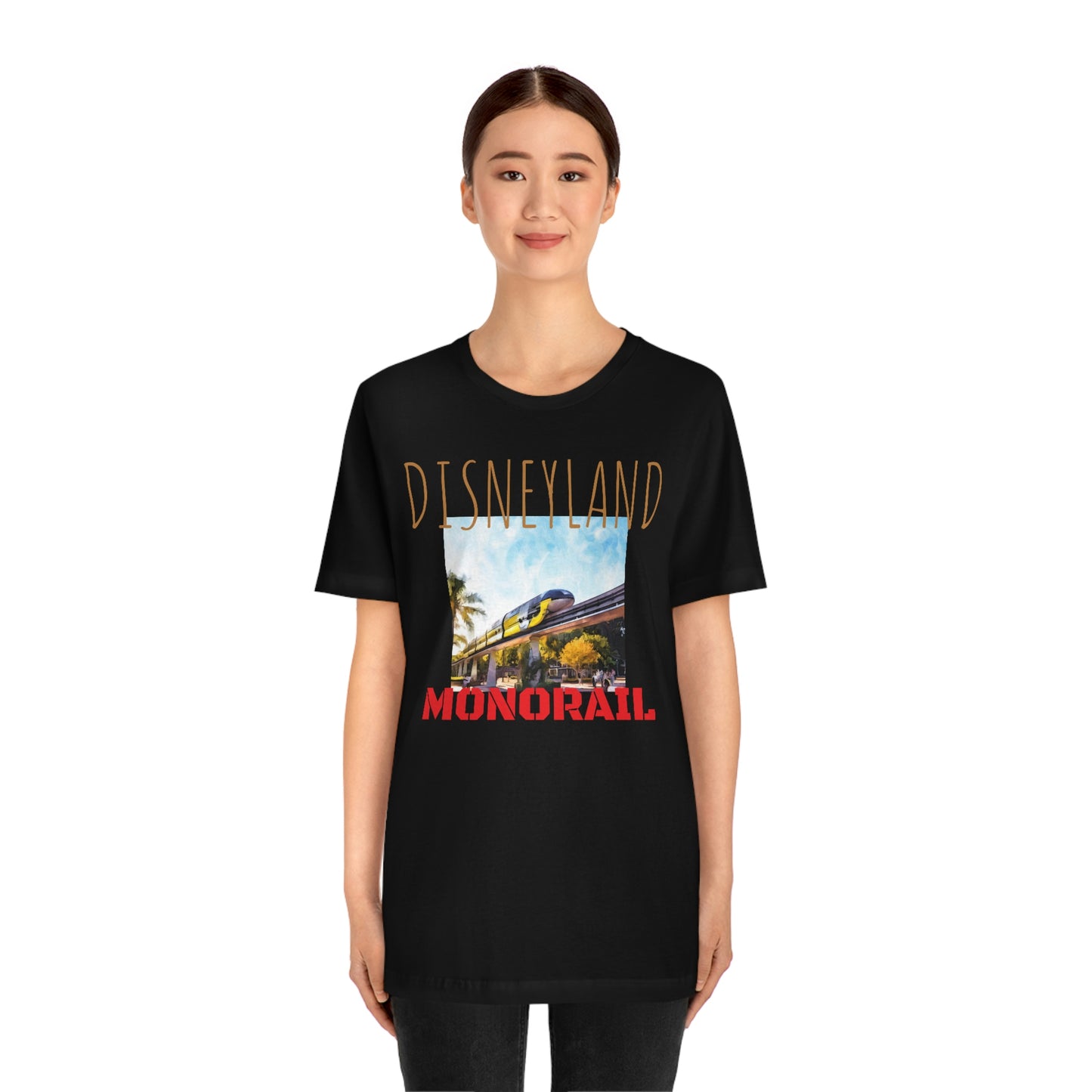 Unisex Jersey Short Sleeve Tee DISNEYLAND MONORAIL