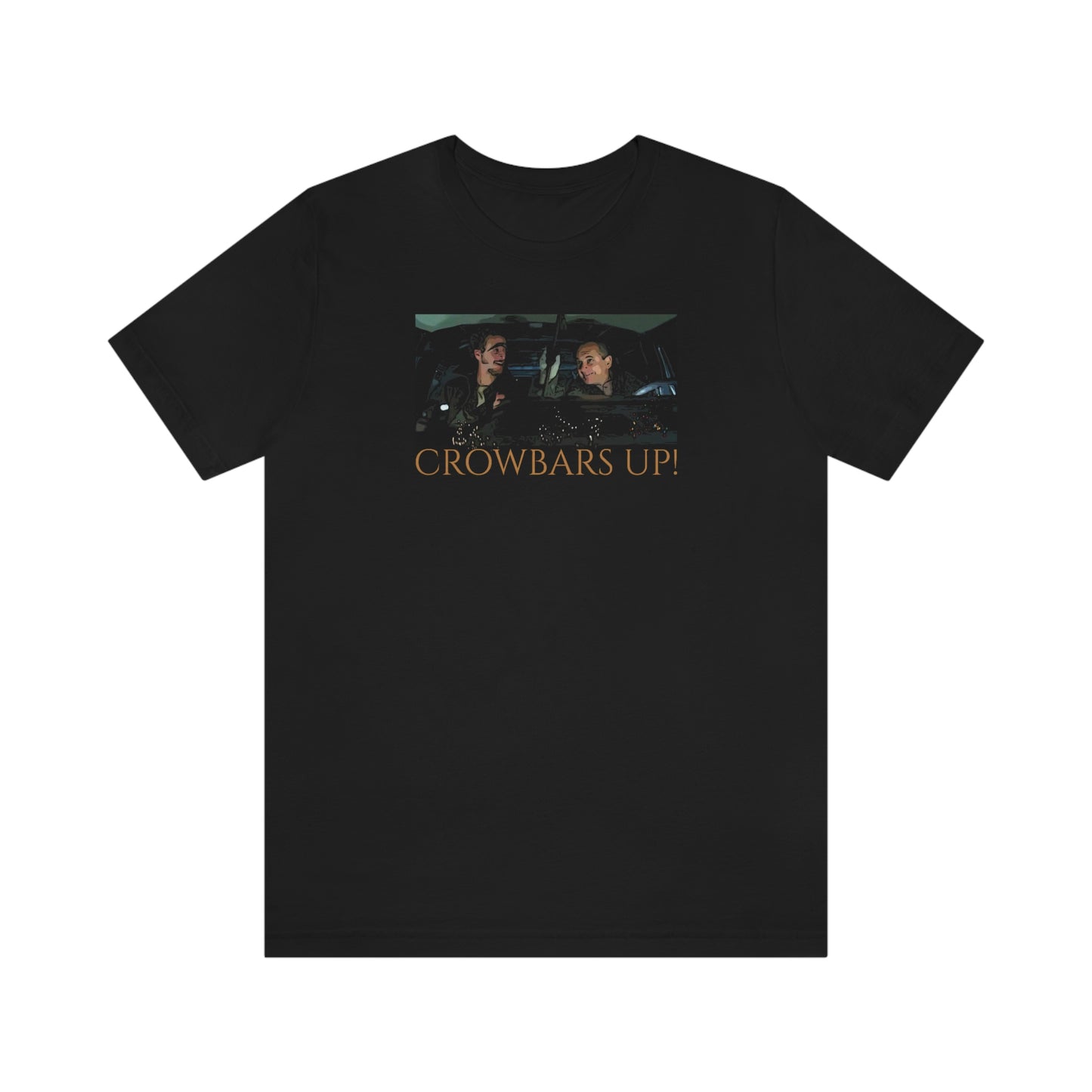 Unisex Jersey Short Sleeve Tee Home Alone - Crowbars up!