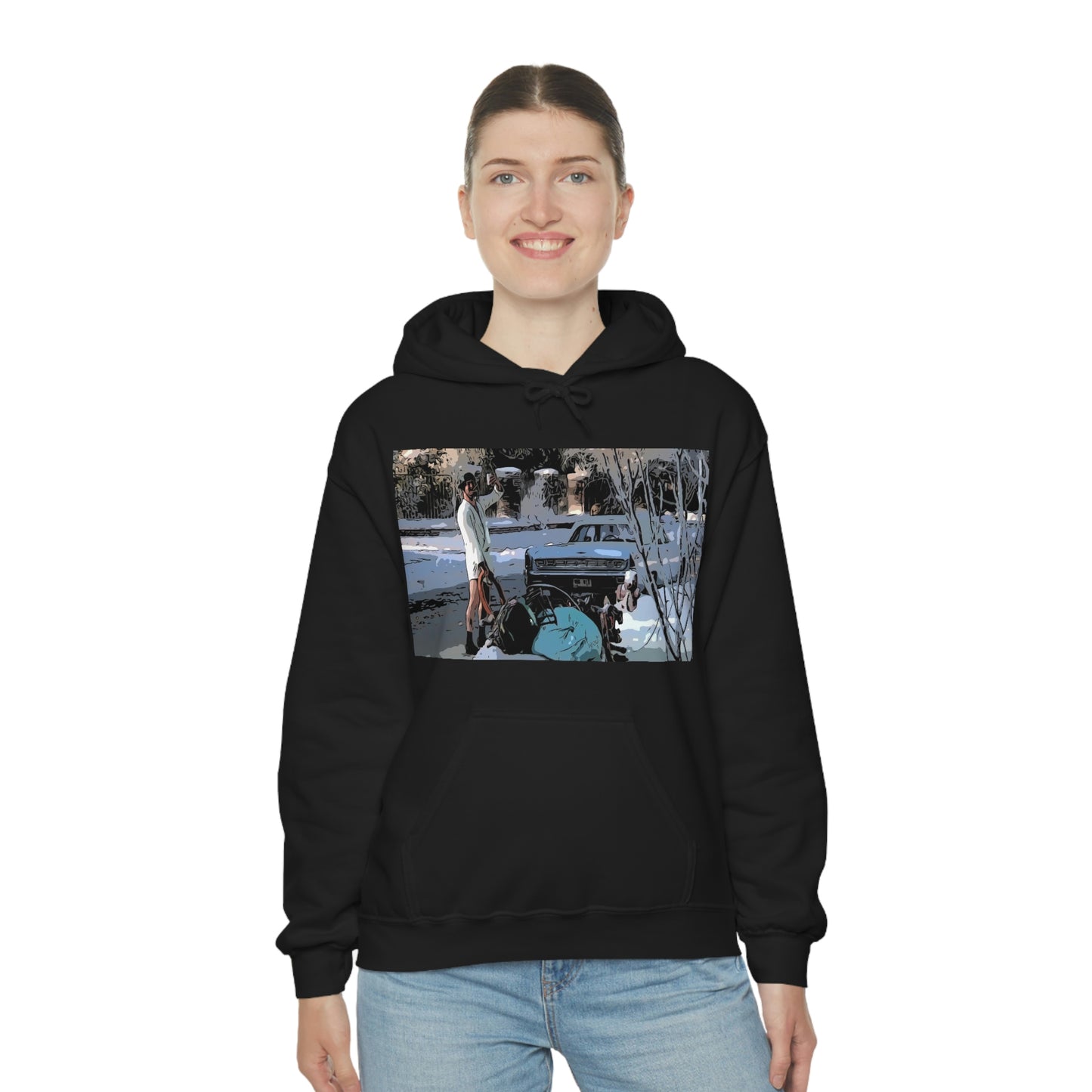 Unisex Heavy Blend™ Hooded Sweatshirt Christmas Vacation Cuison Eddie
