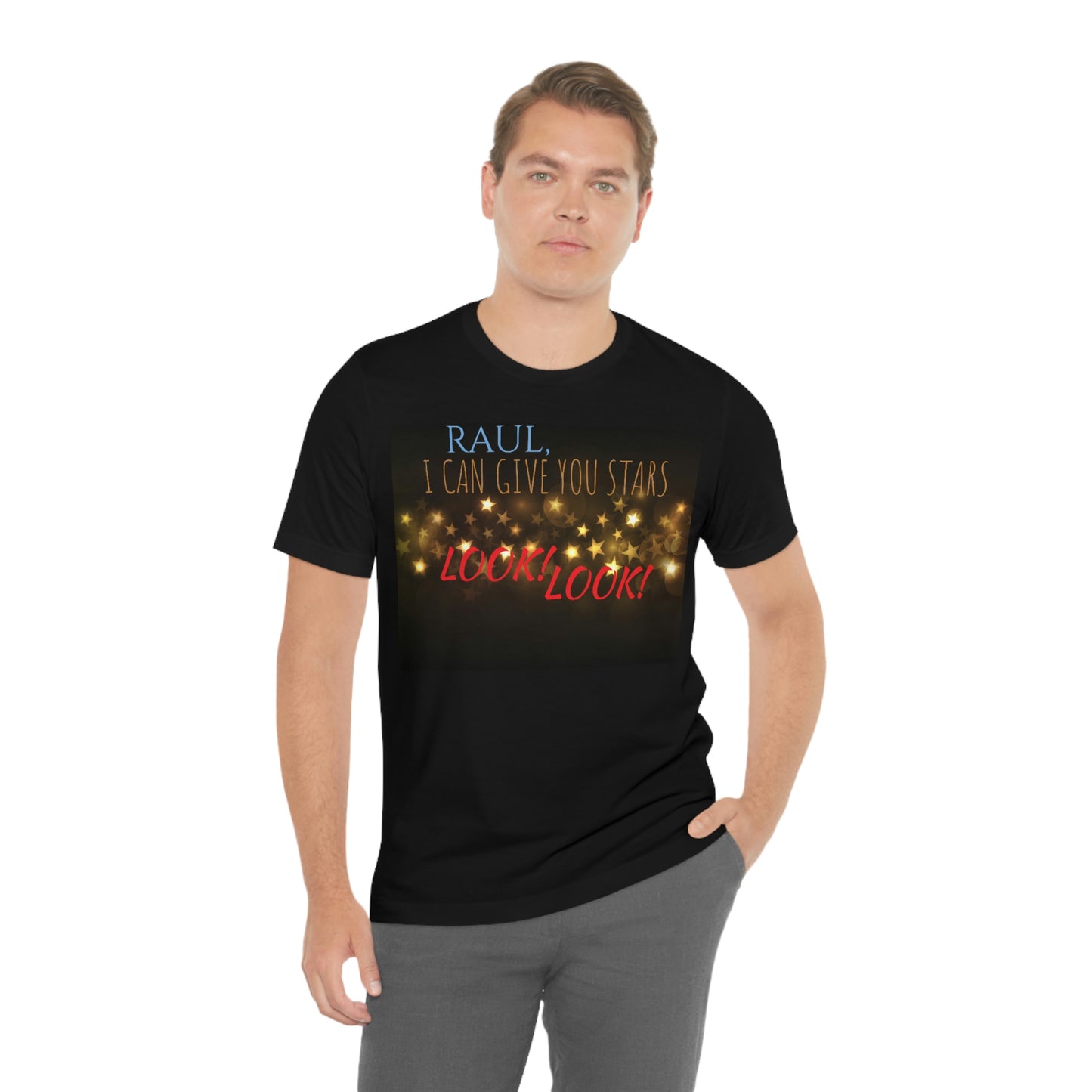Unisex Jersey Short Sleeve Tee Who Framed Roger Rabbit -Quote- Raul, I can give stars