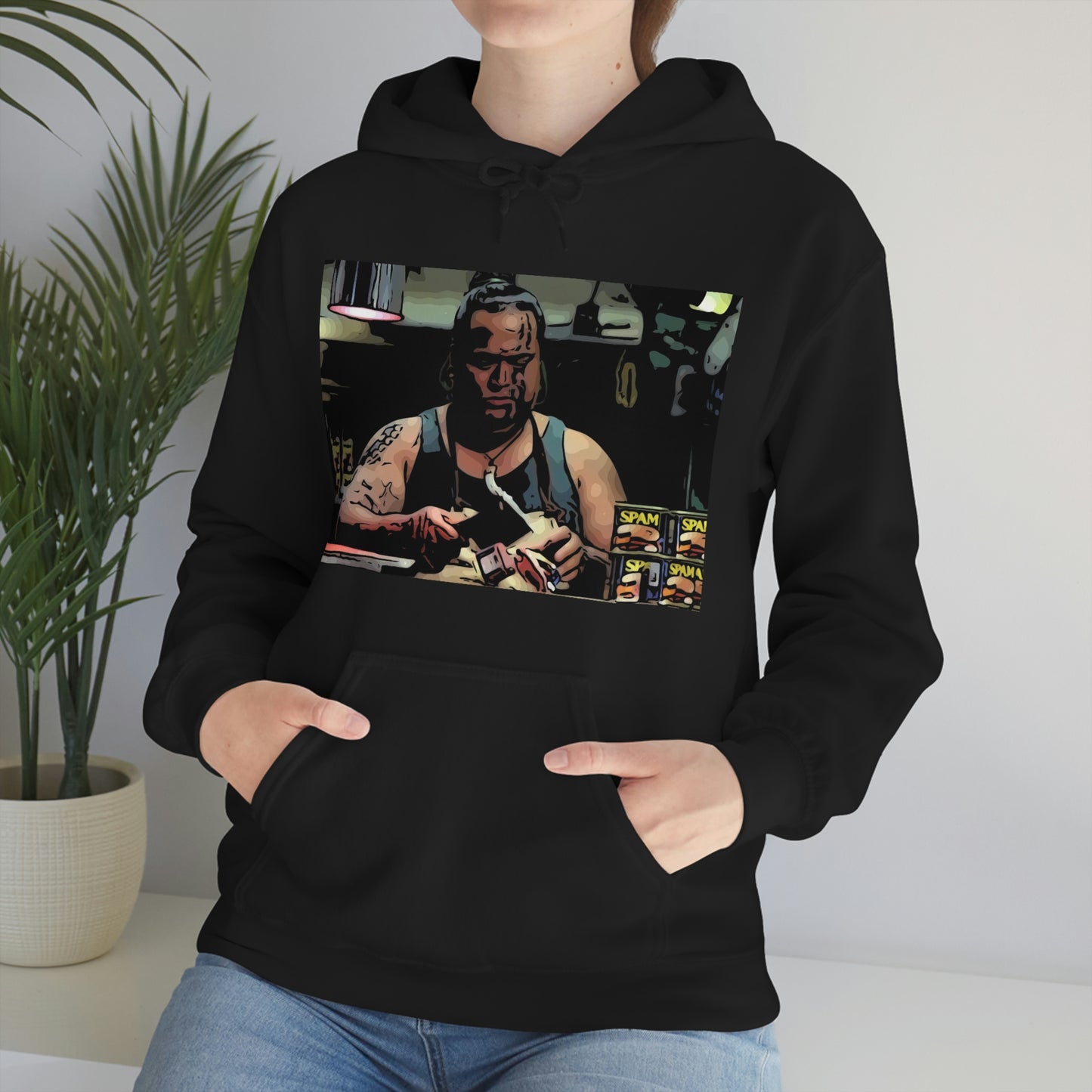 Unisex Heavy Blend™ Hooded Sweatshirt 50 First Dates ~ Nick ~ Tattoo Face