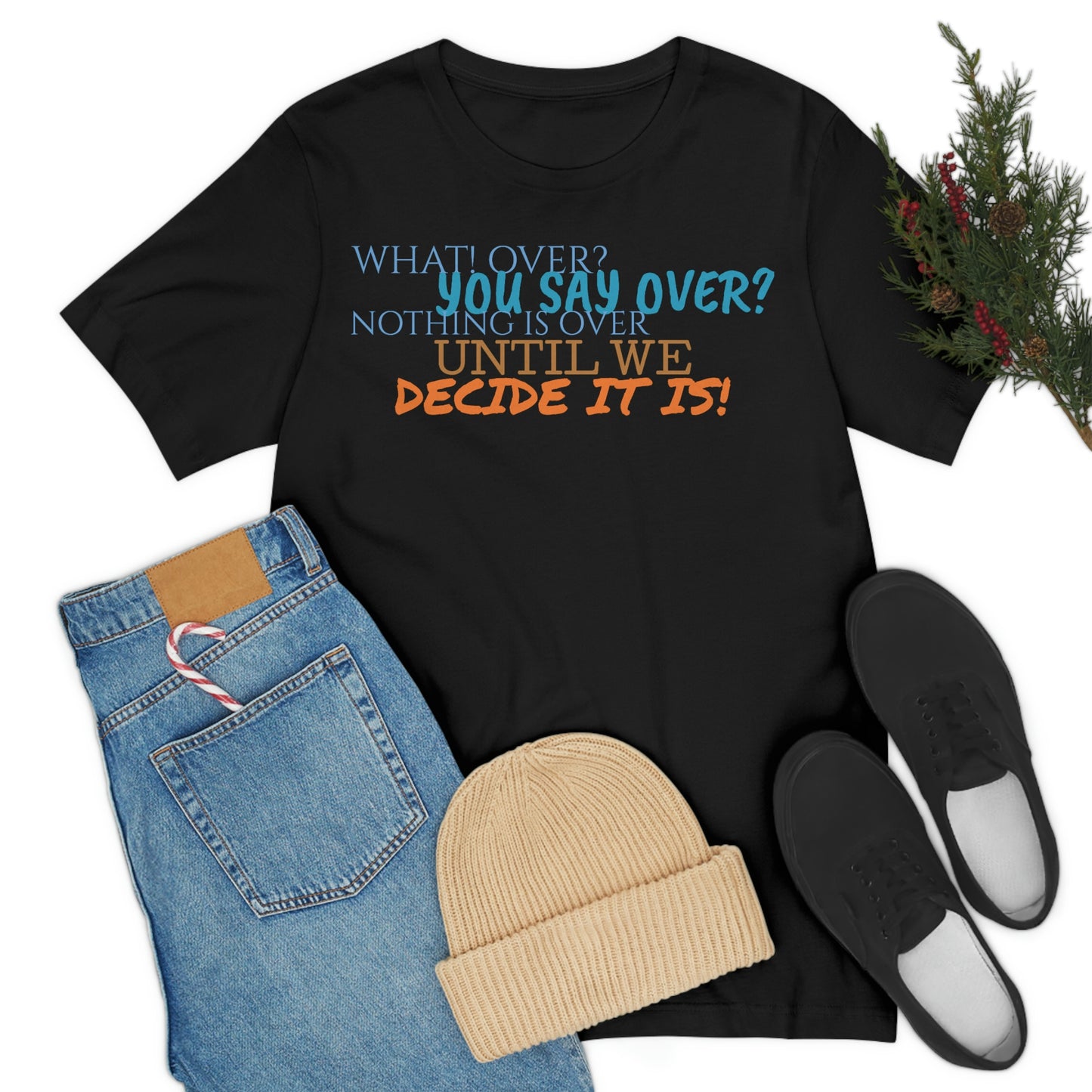 Unisex Jersey Short Sleeve Tee Animal house "What Over?"