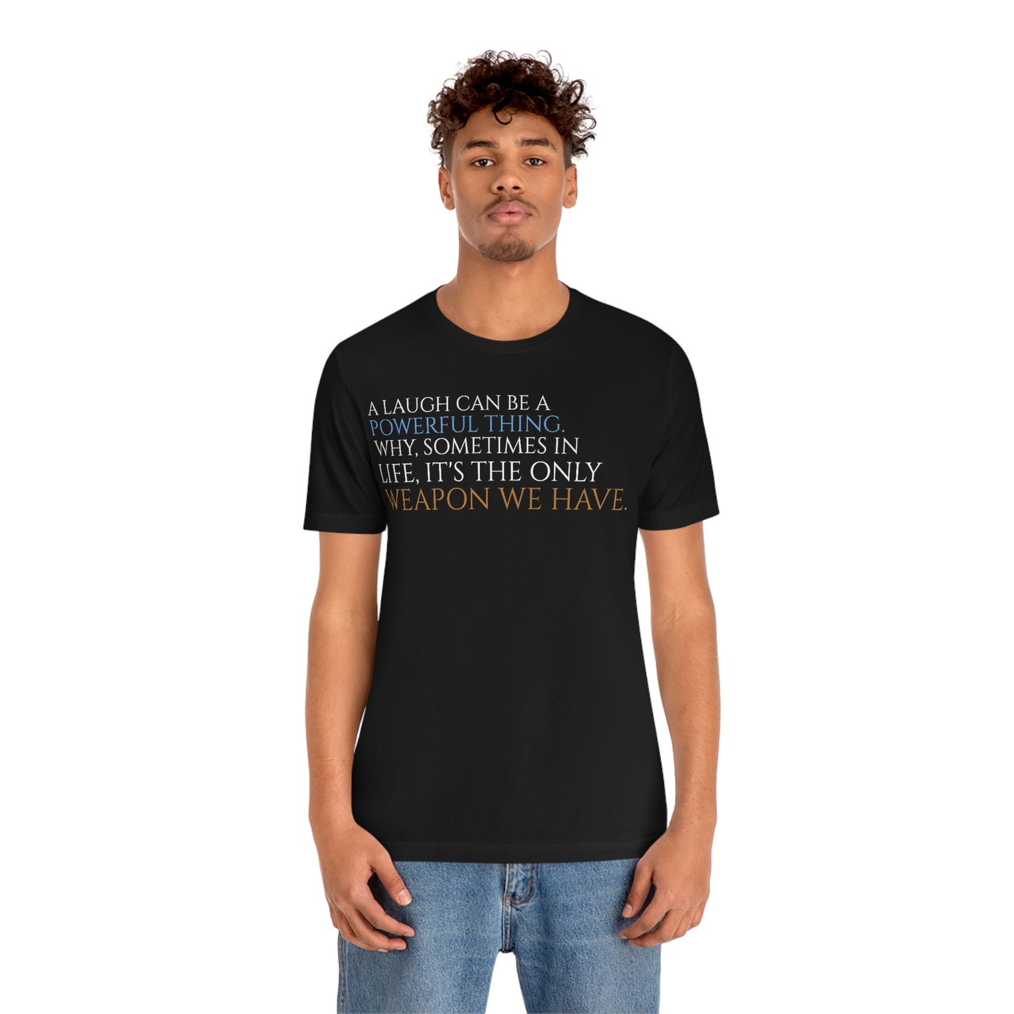 Unisex Jersey Short Sleeve Tee Who Framed Roger rabbit - A laugh can be a powerful thing