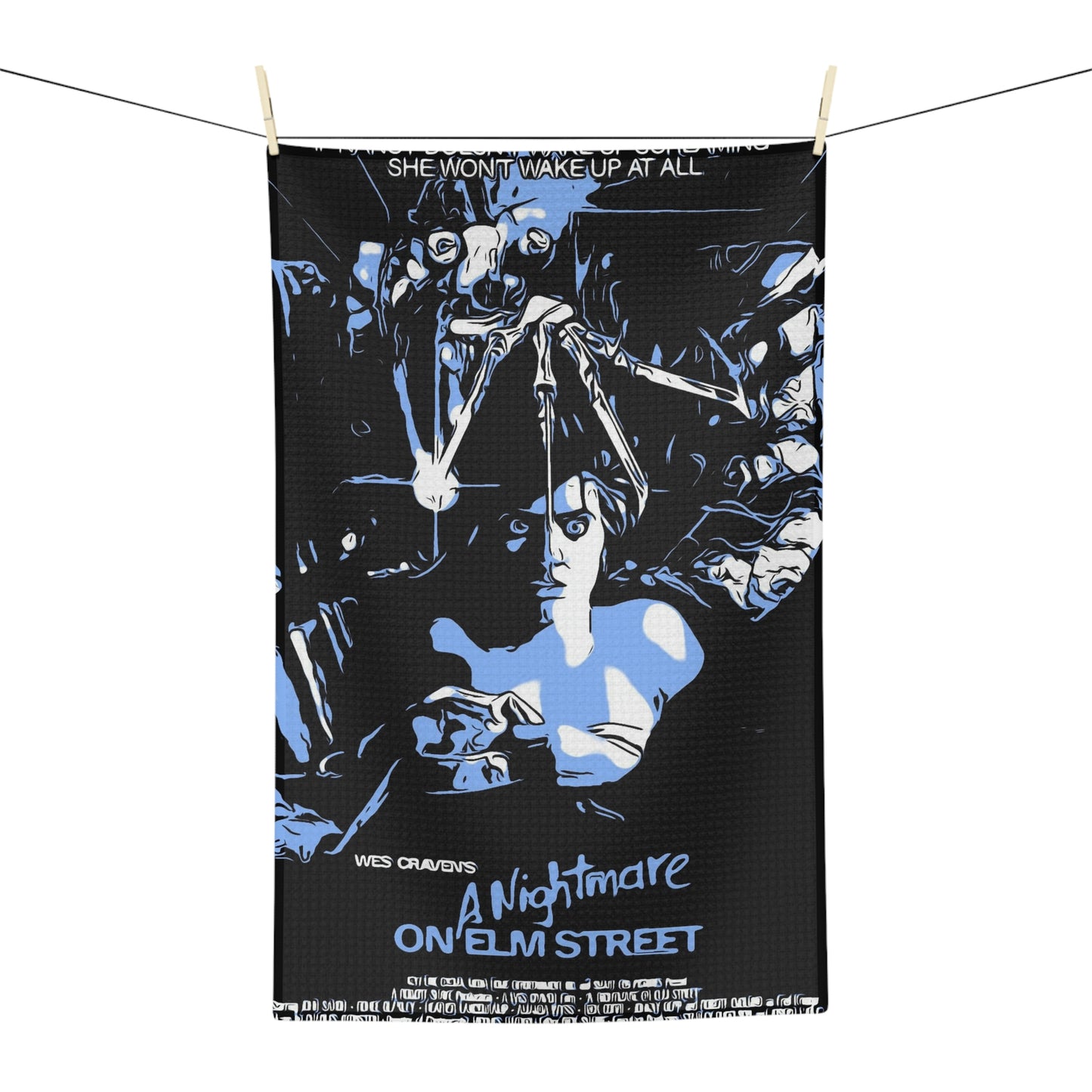 Soft Tea Towel A Nightmare on Elm Street Movie Poster