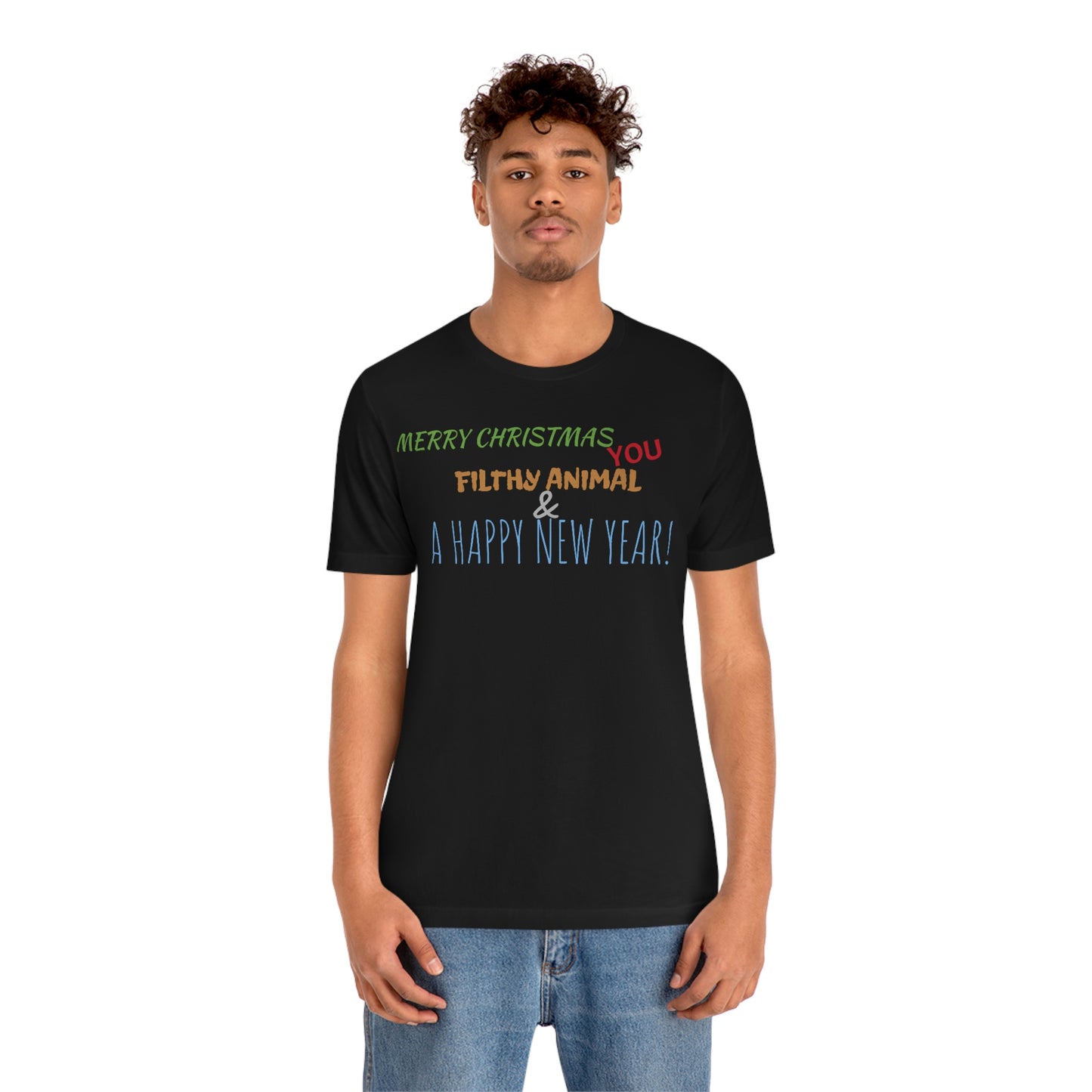 Unisex Jersey Short Sleeve Tee Home Alone - You Filthy Animal
