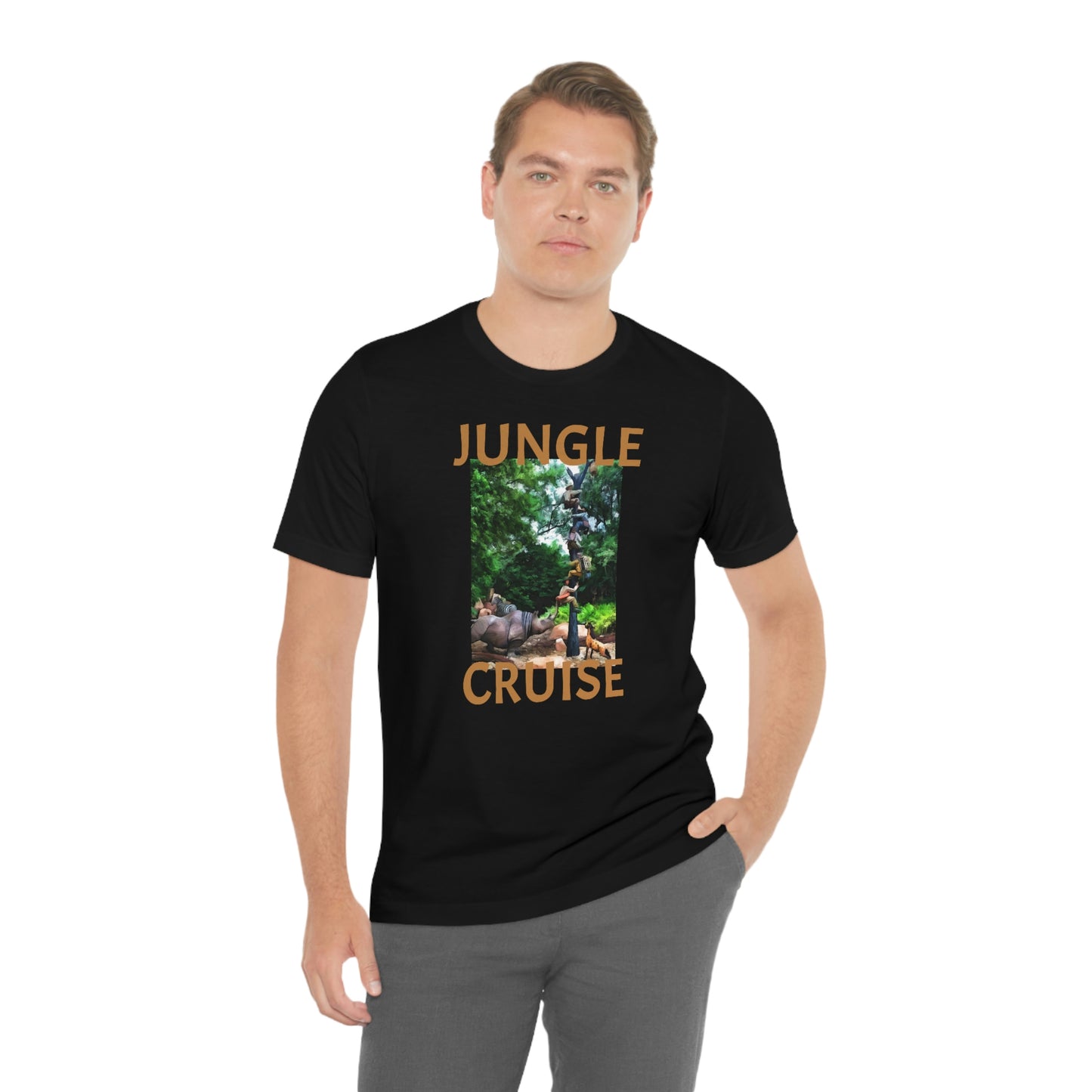 Unisex Jersey Short Sleeve Tee JUNGLE CRUISE