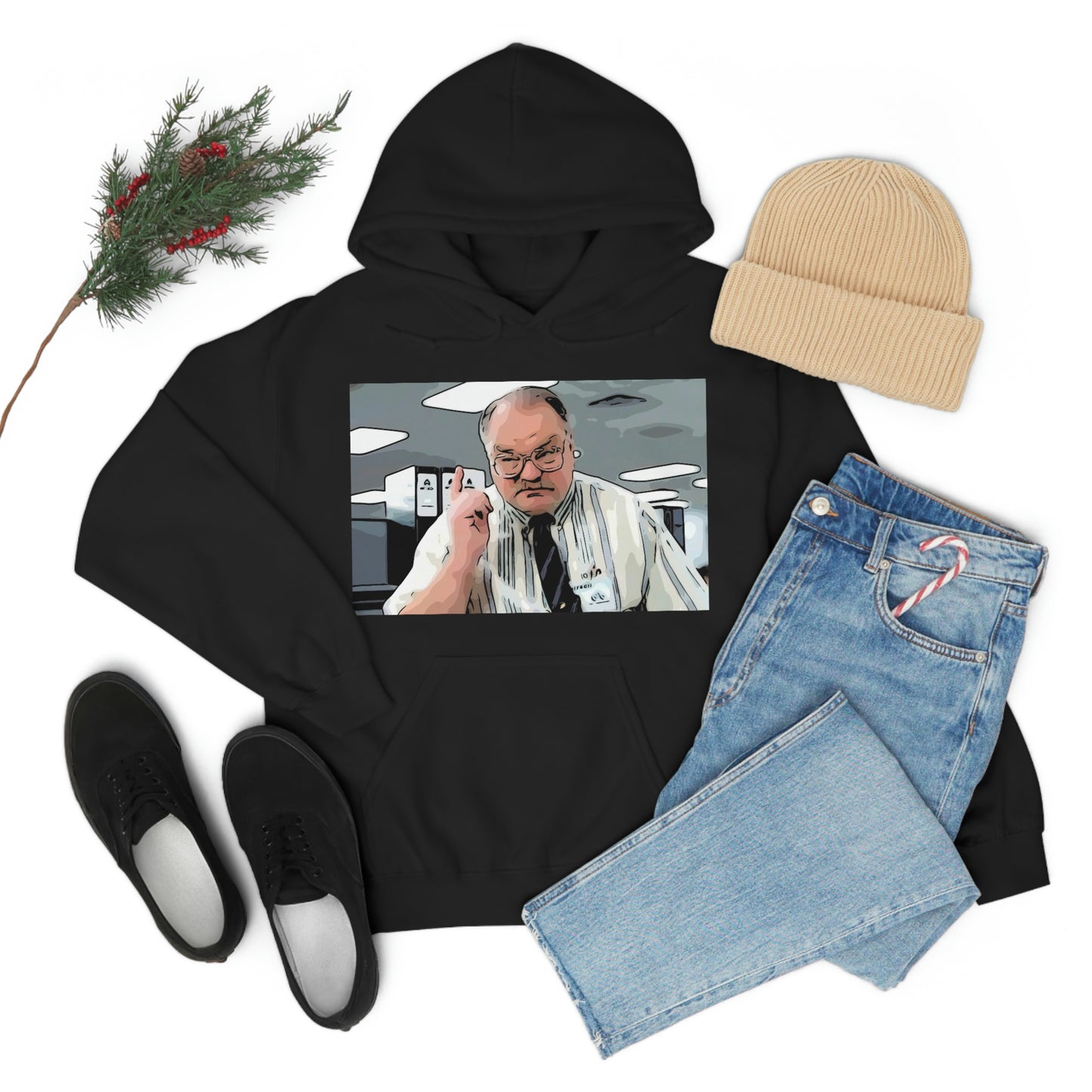 unisex heavy blend hooded sweatshirt Office Space ~ Tom