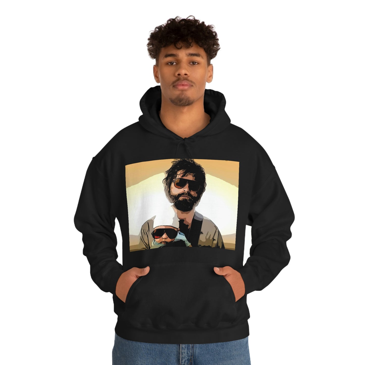 Unisex Heavy Blend™ Hooded Sweatshirt ~The Hangover ~ baby Carlos