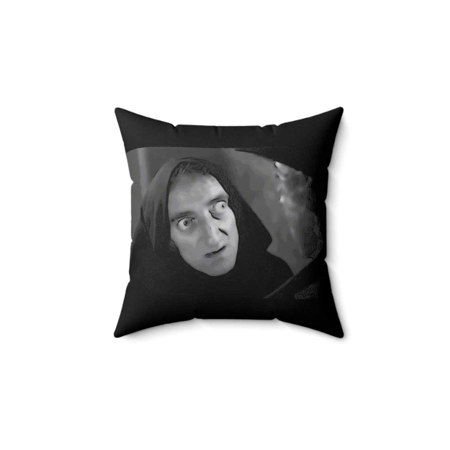 Spun Polyester Square Pillow ~Young Frankenstein ~ Igor~