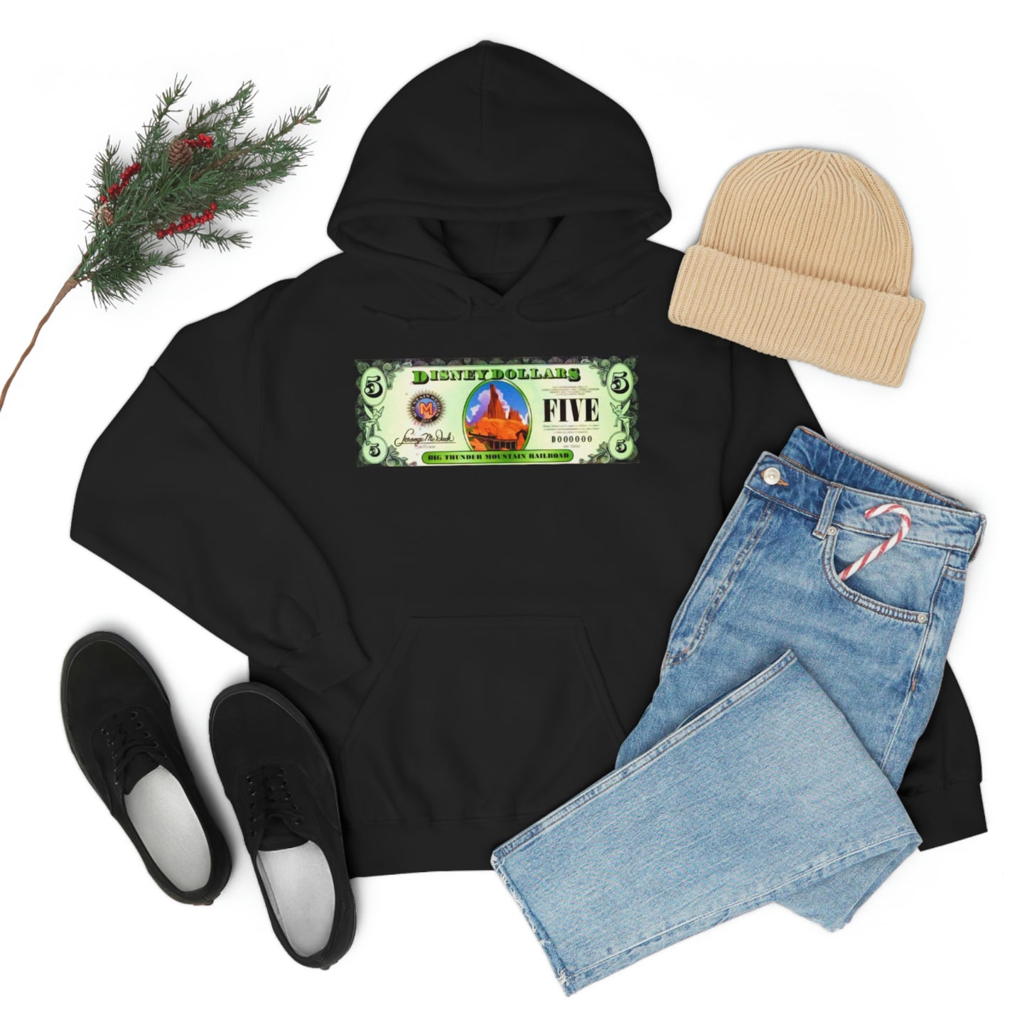 Unisex Heavy Blend Hooded Sweatshirt DISNEYLAND DOLLARS BIG Thunder