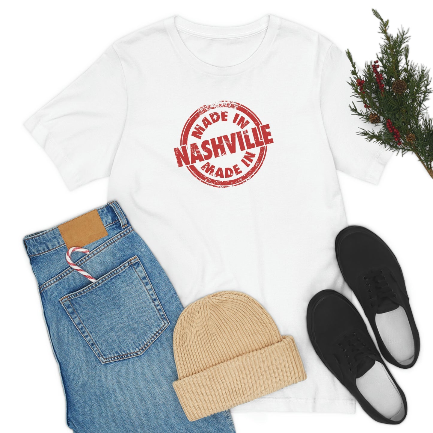 Unisex Jersey Short Sleeve Tee Made in Nashville