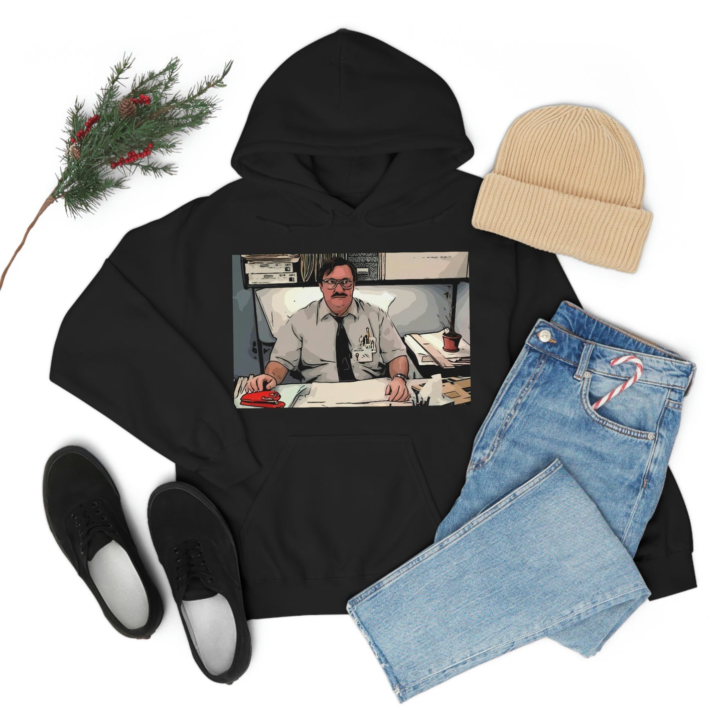Unisex Heavy Blend™ Hooded Sweatshirt Office space ~ Milton