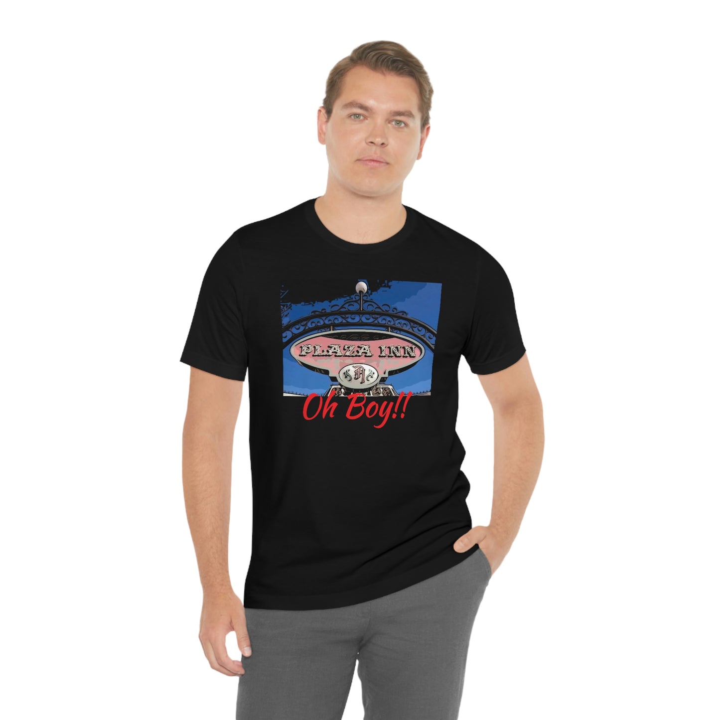 Unisex Jersey Short Sleeve Tee DISNYLAND PLAZA INN