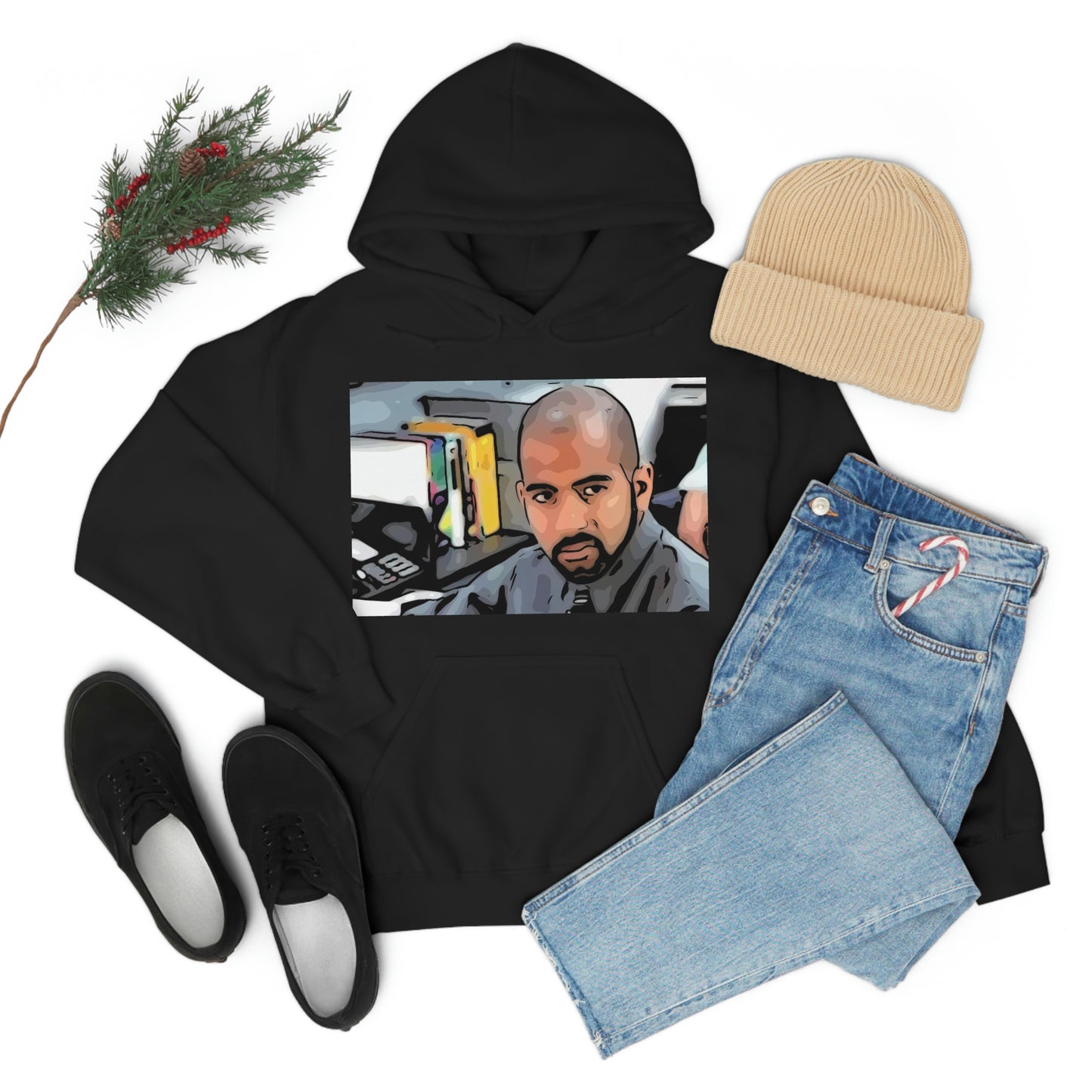 Unisex Heavy Blend™ Hooded Sweatshirt Office space ~ Samir