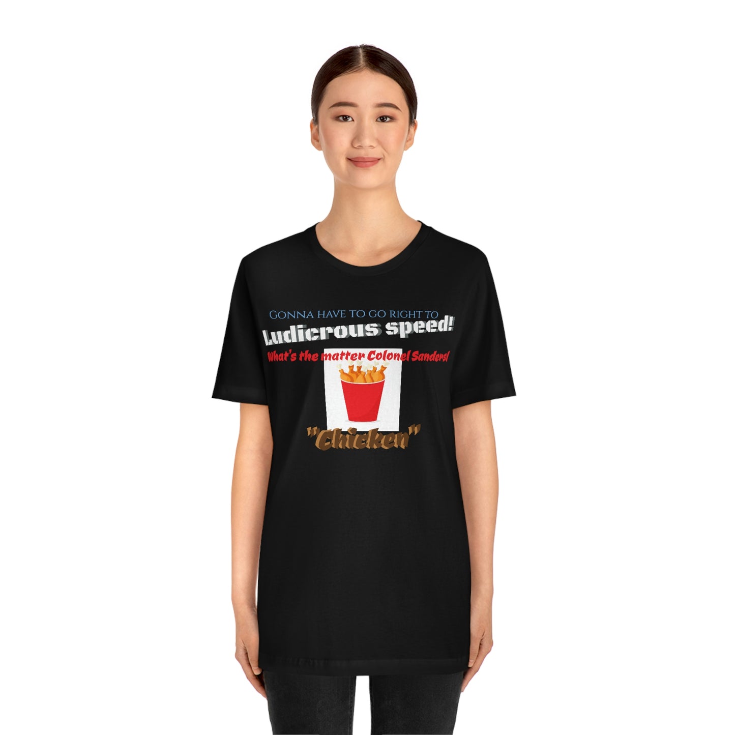 Unisex Jersey Short Sleeve Tee Spaceballs ~ludicrous speed~