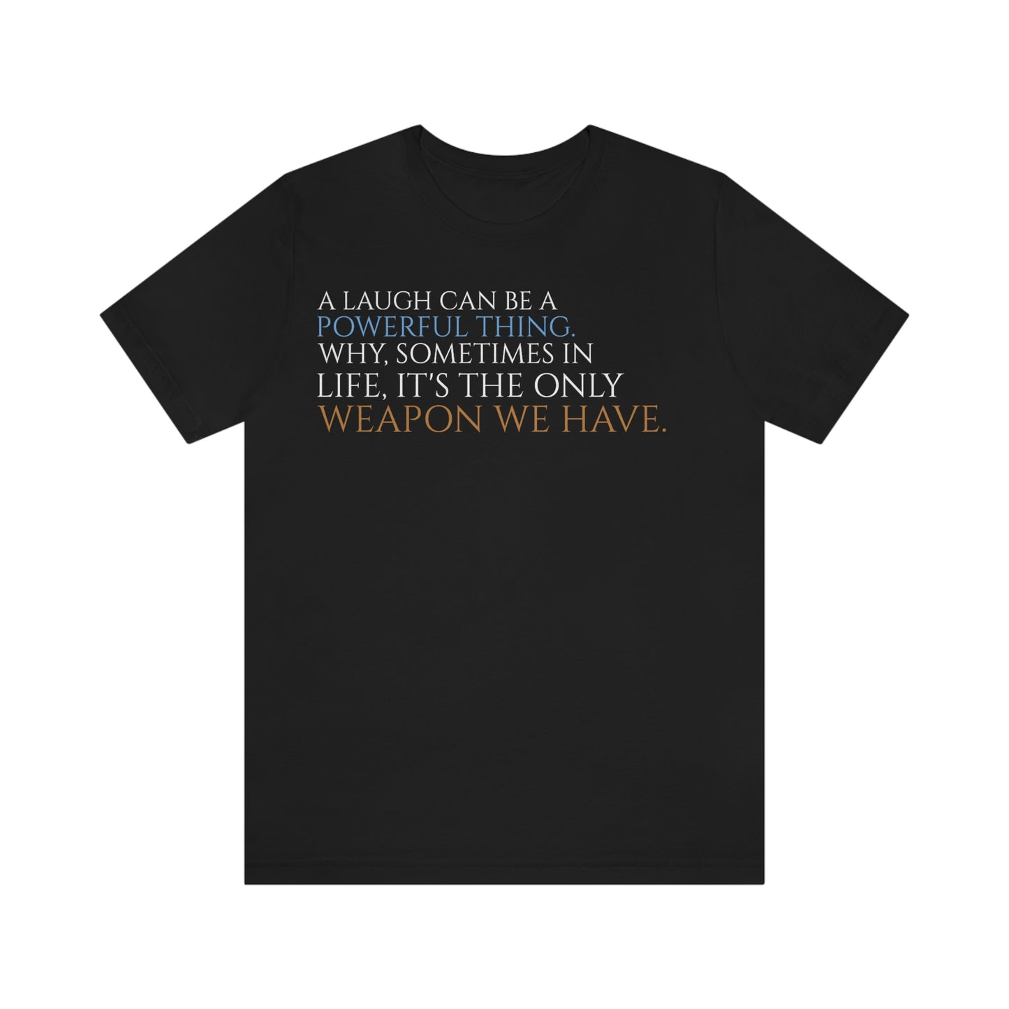 Unisex Jersey Short Sleeve Tee Who Framed Roger rabbit - A laugh can be a powerful thing
