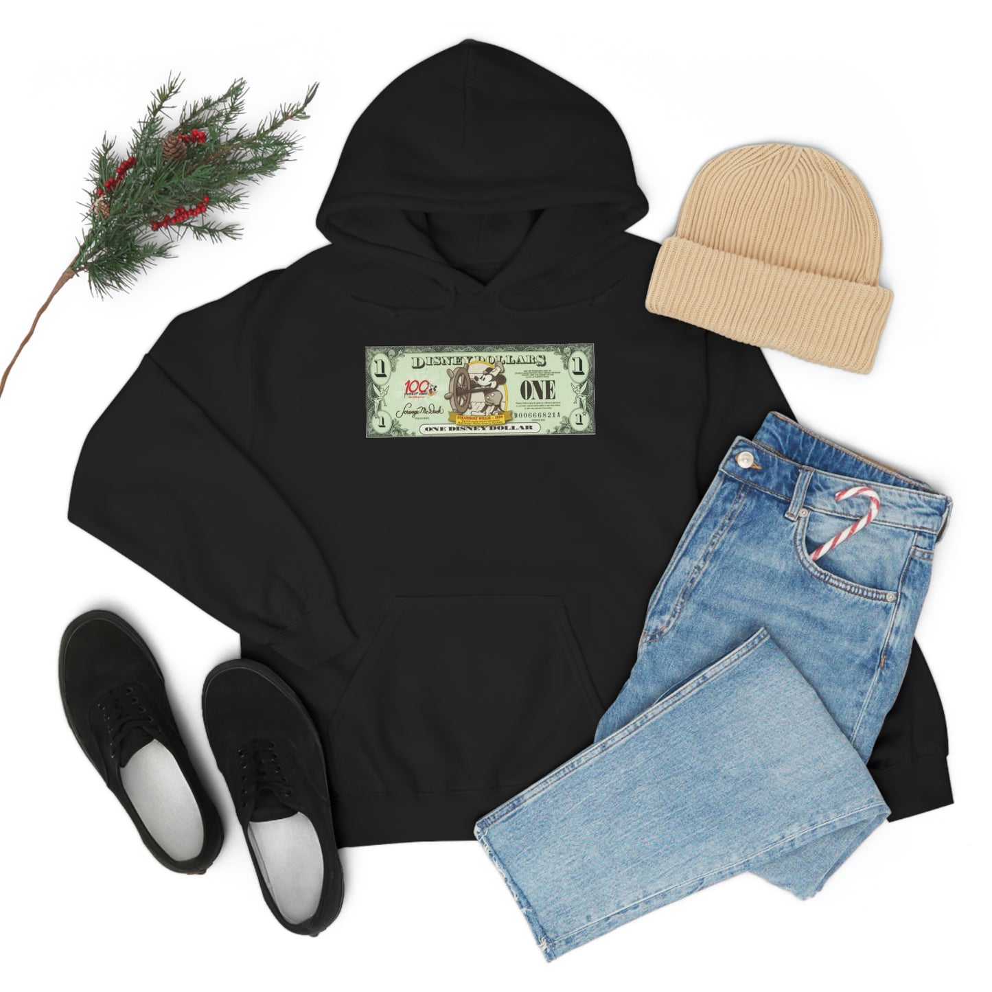 Unisex Heavy Blend Hooded Sweatshirt DISNEY DOLLARS STEAMBOAT Willie