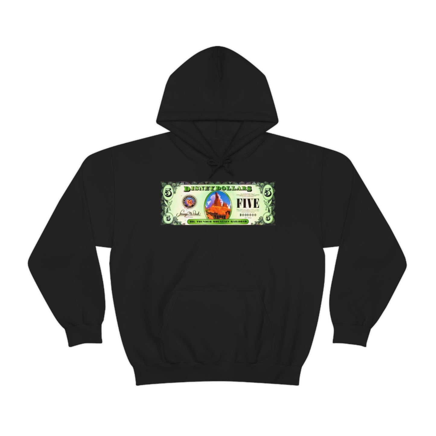 Unisex Heavy Blend Hooded Sweatshirt DISNEYLAND DOLLARS BIG Thunder