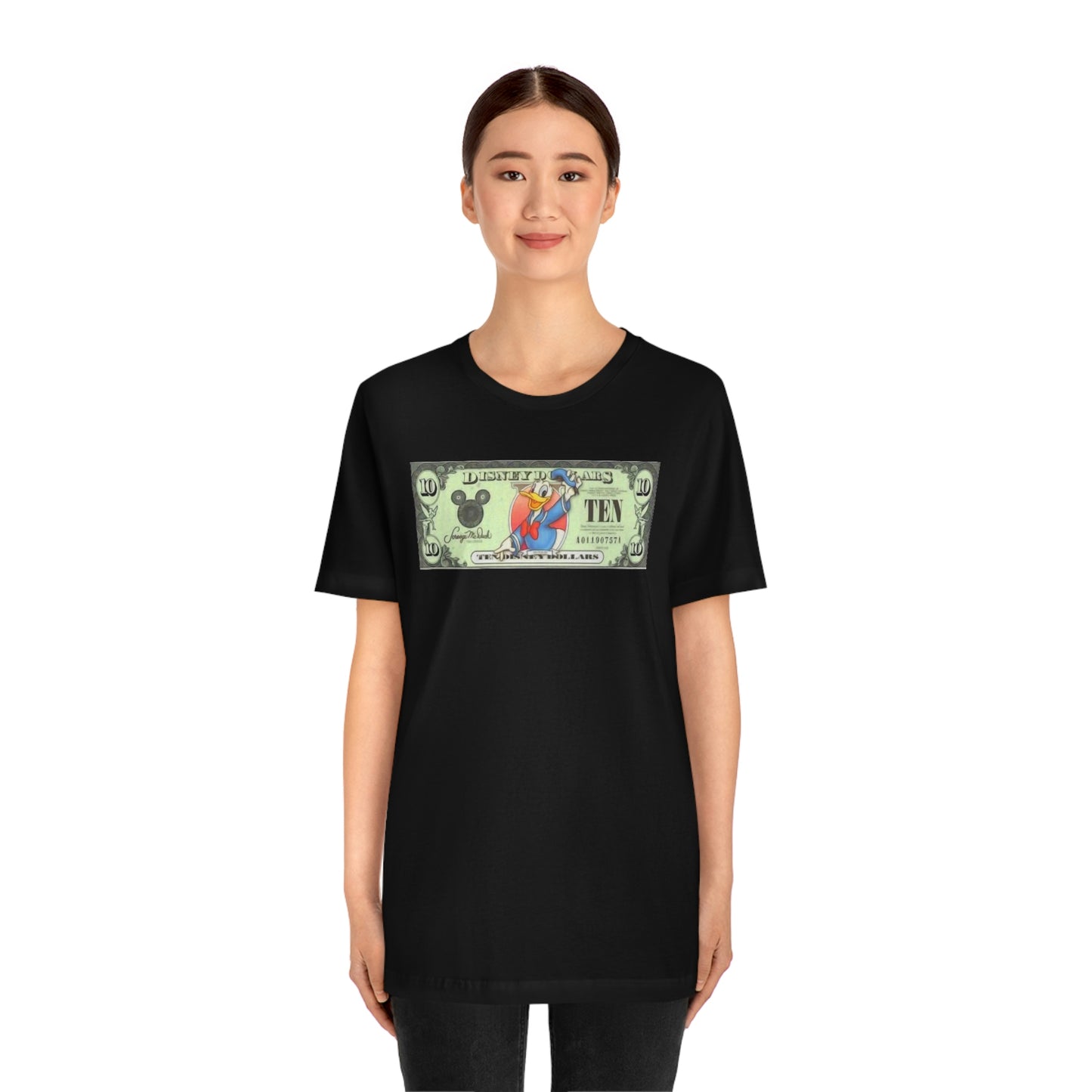 Unisex Jersey Short Sleeve Tee DISNEY DOLLARS 10 Donald Duck