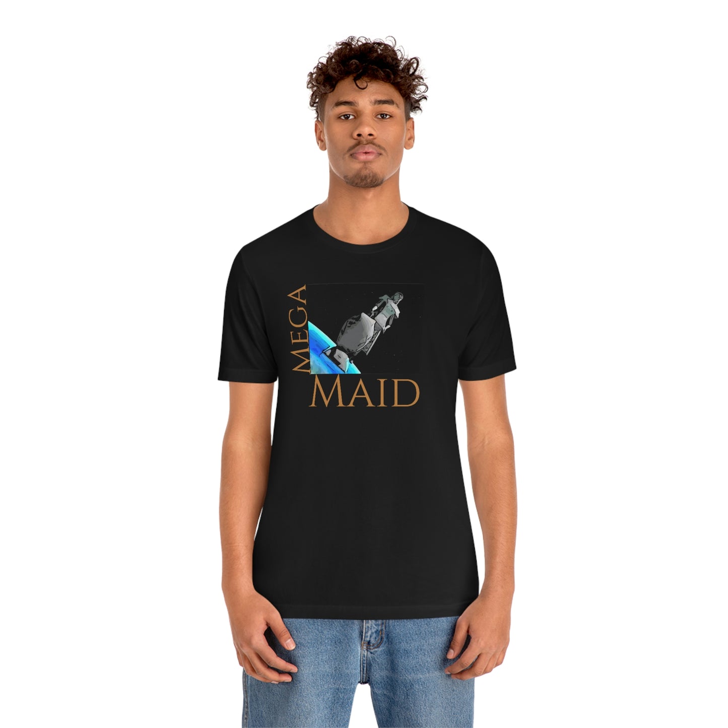 Unisex Jersey Short Sleeve Tee Spaceballs ~Mega Maid~